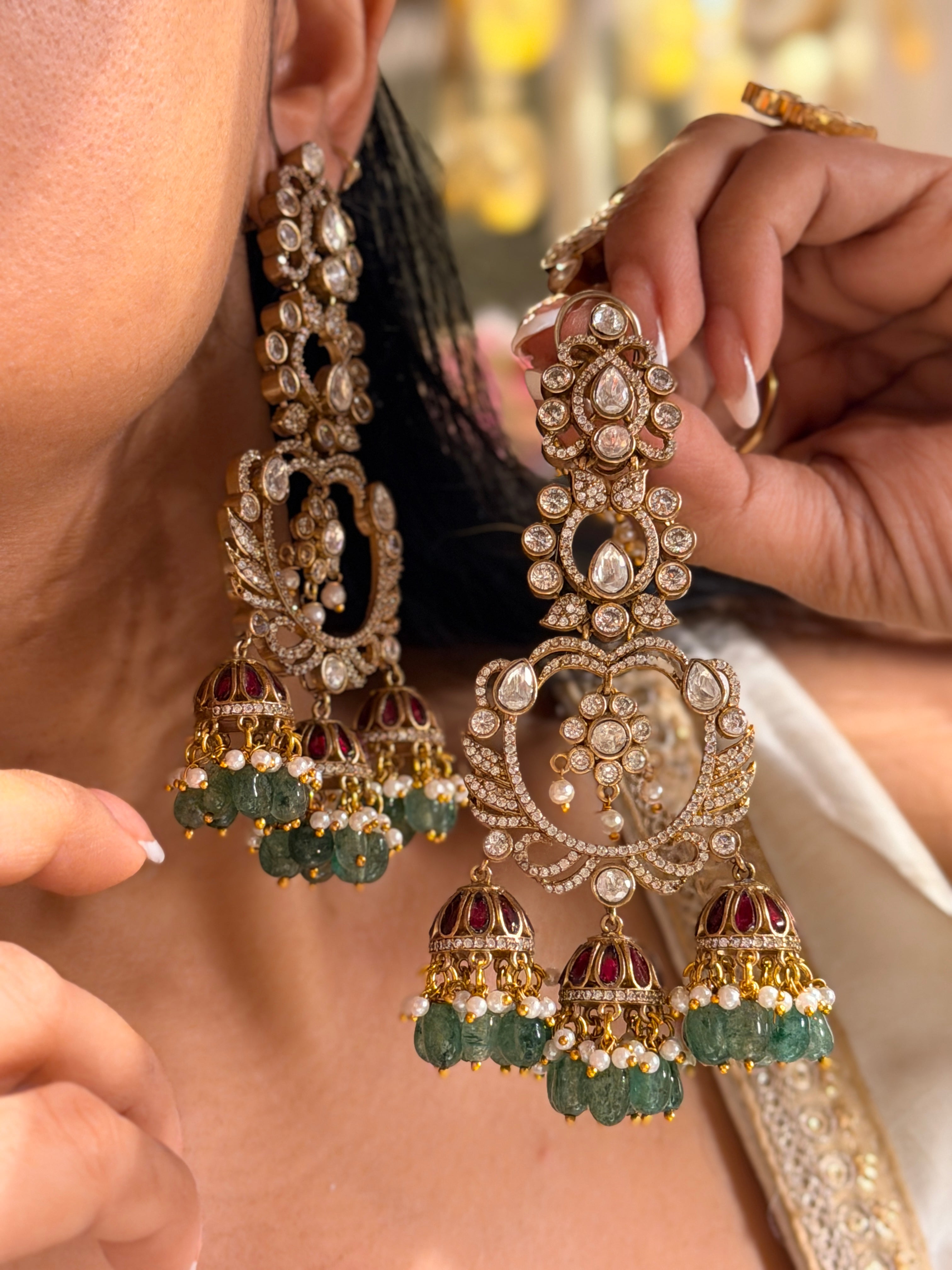 Heerangini Bali Jhumka