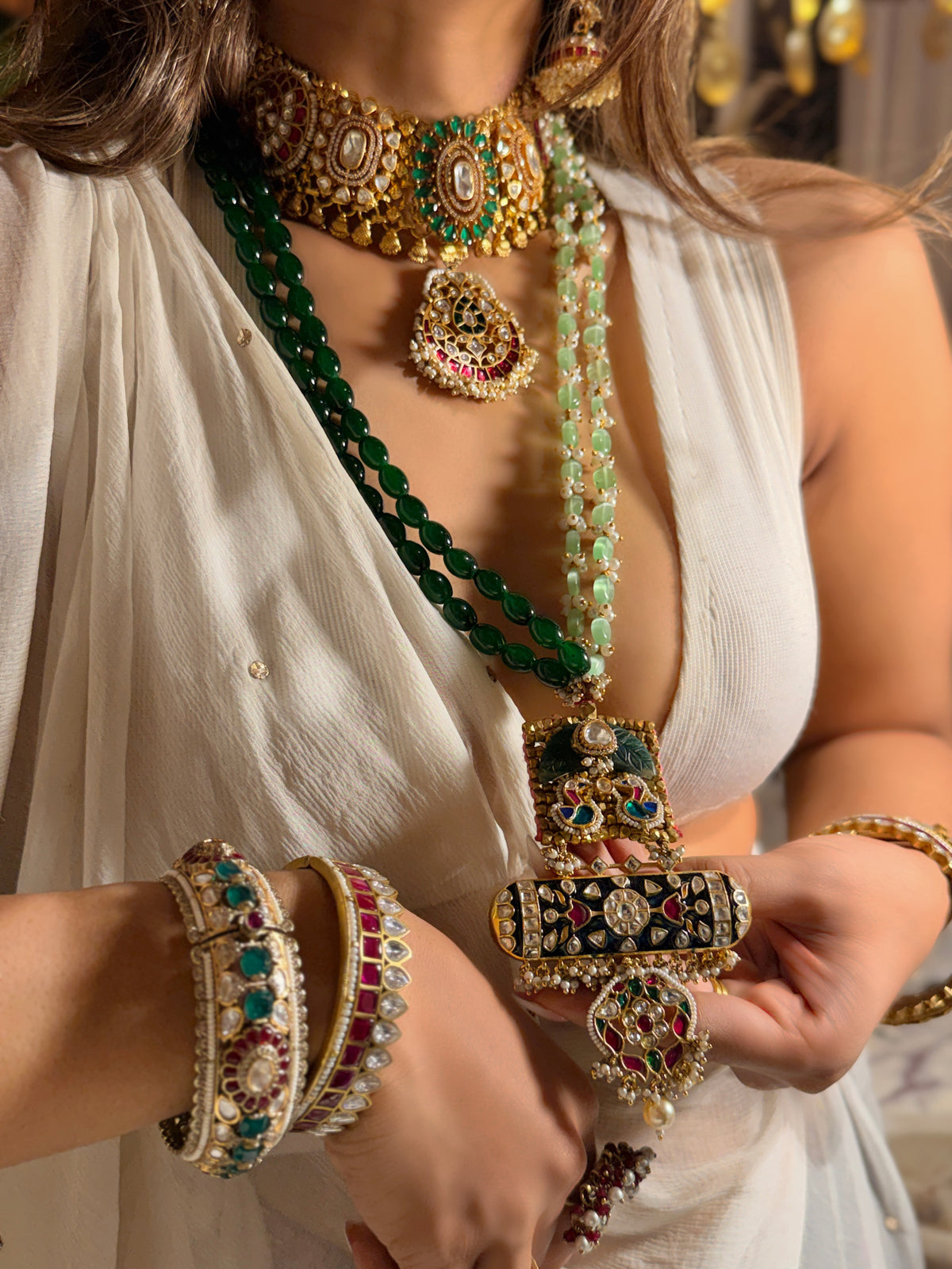Surakshmi long Necklace