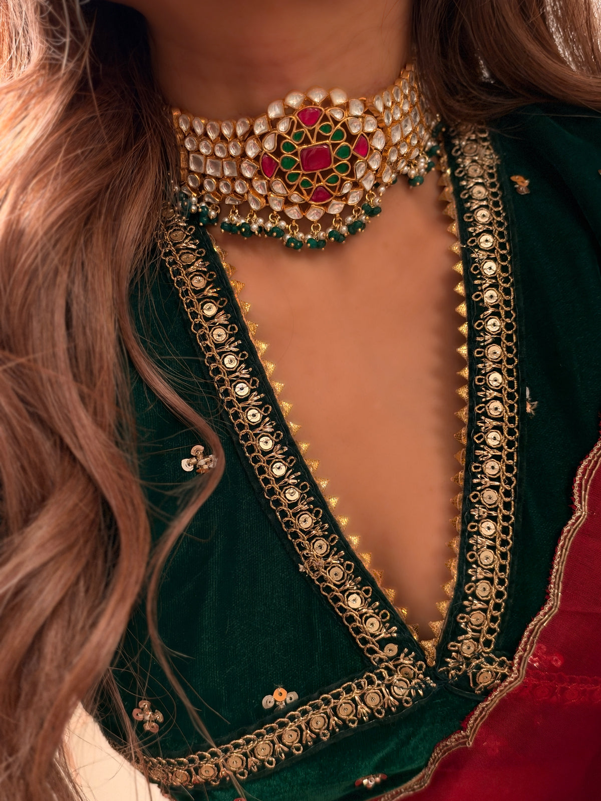 Zalima Kundan Choker