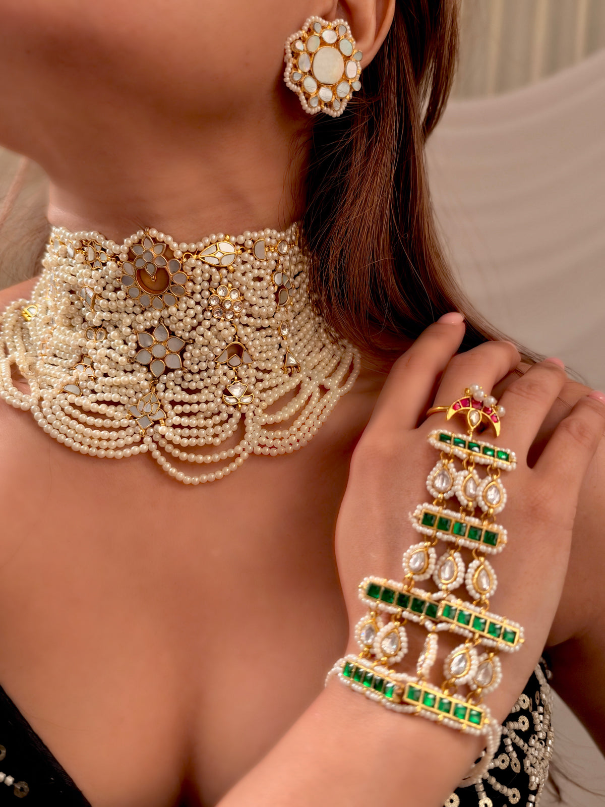 Mohanmaal M.O.P. Ethnic  Necklace
