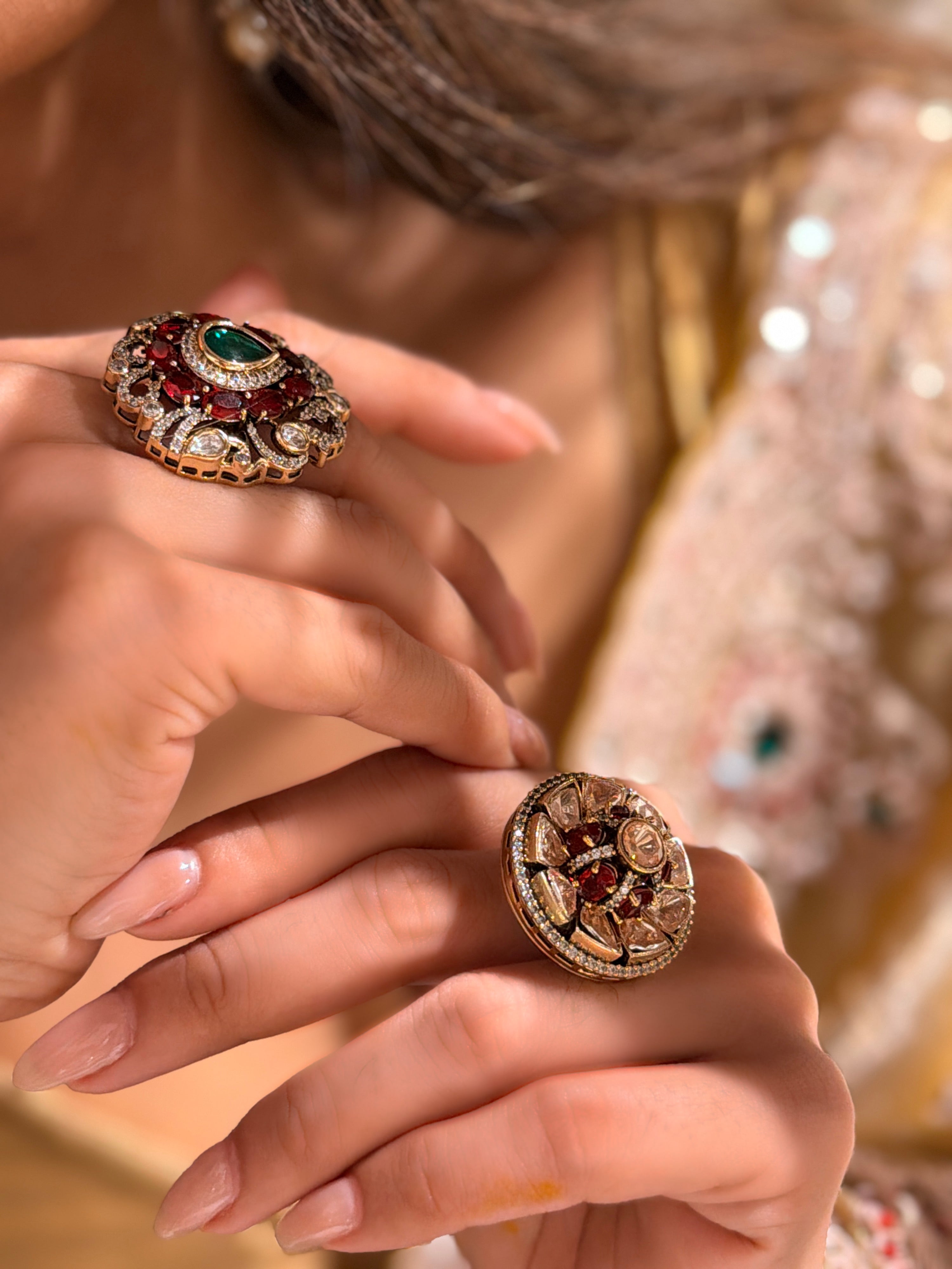 Samayra Droplet Ring
