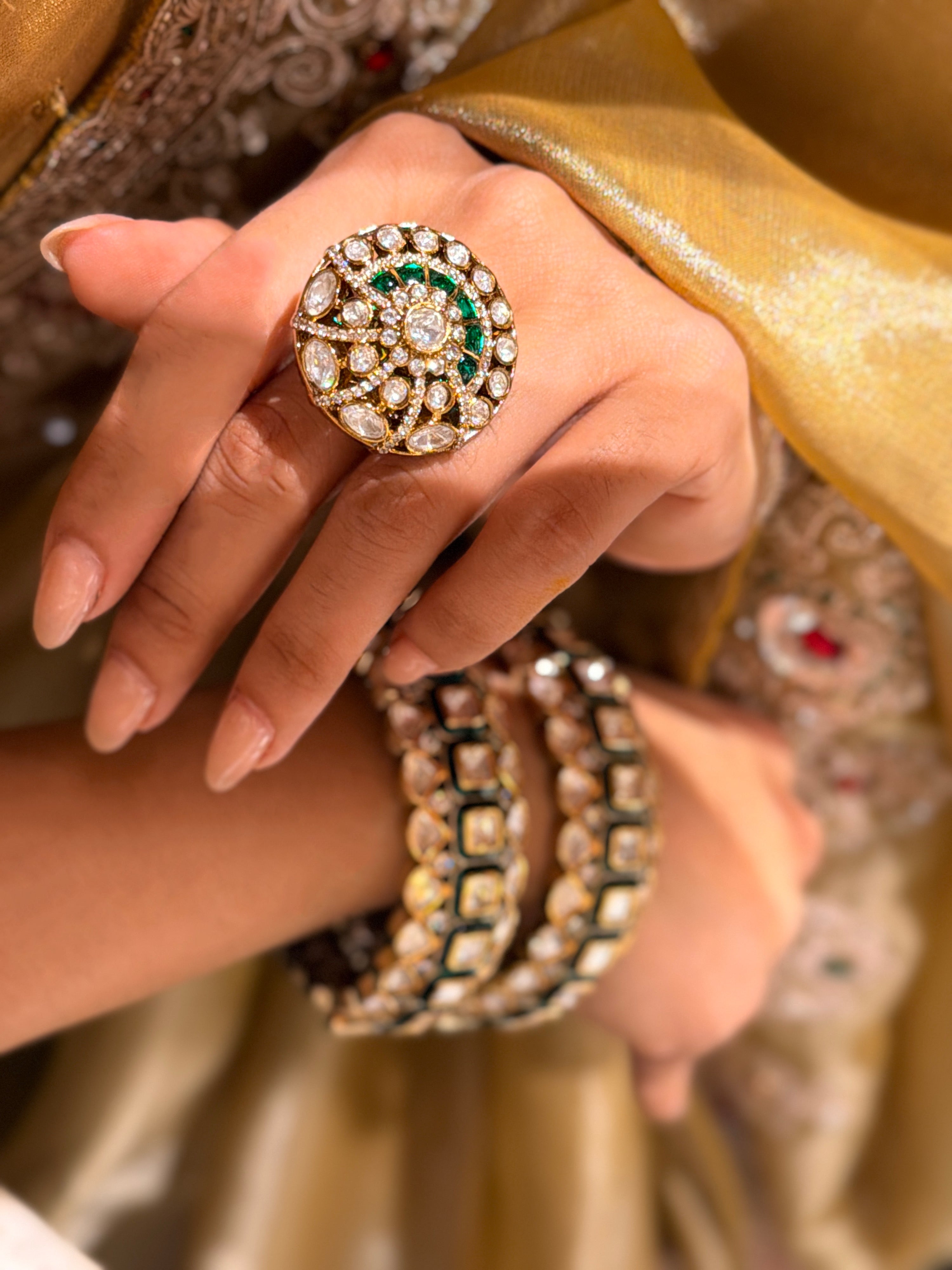 Mahi Green Bangle