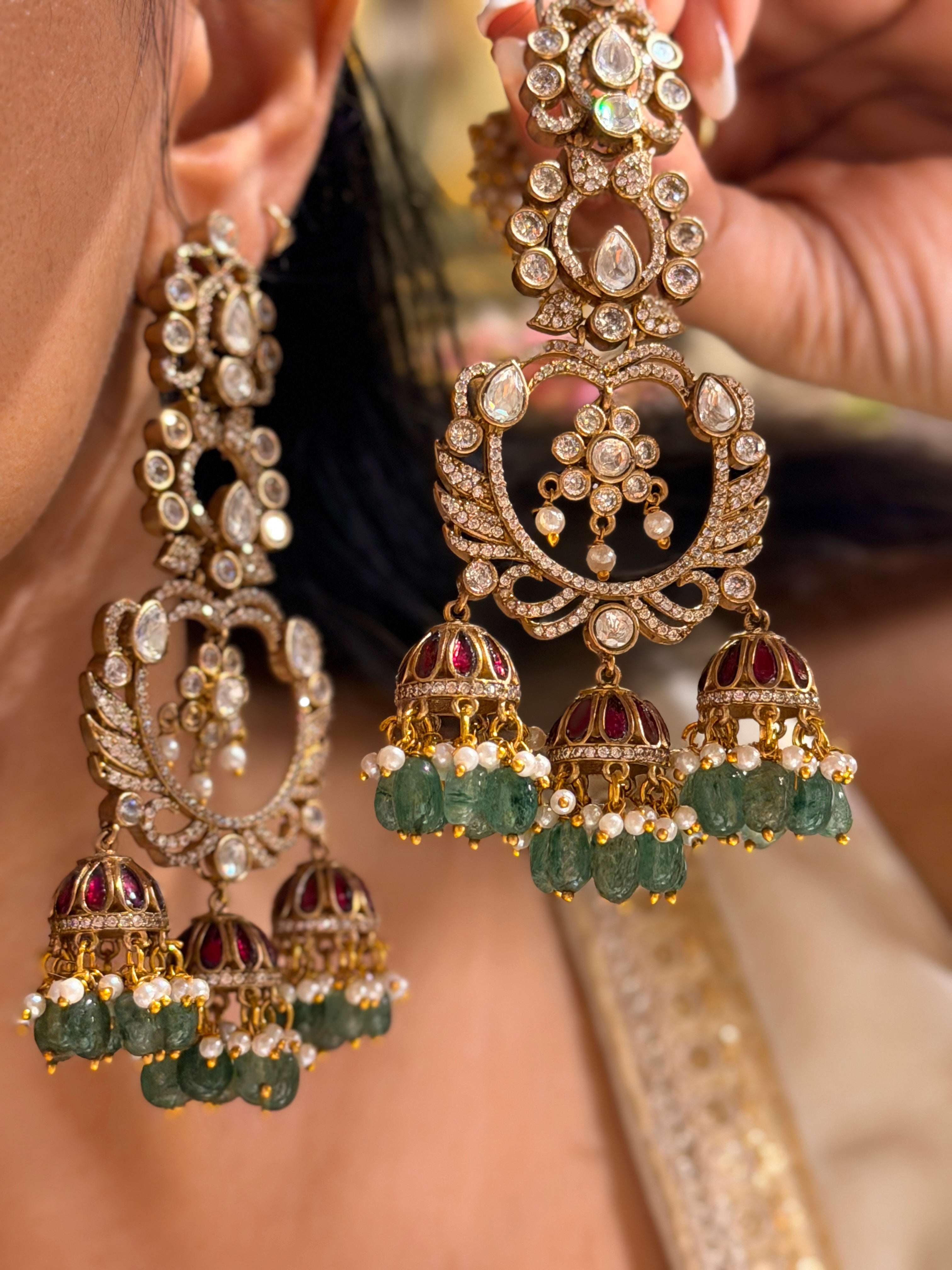 Heerangini Bali Jhumka