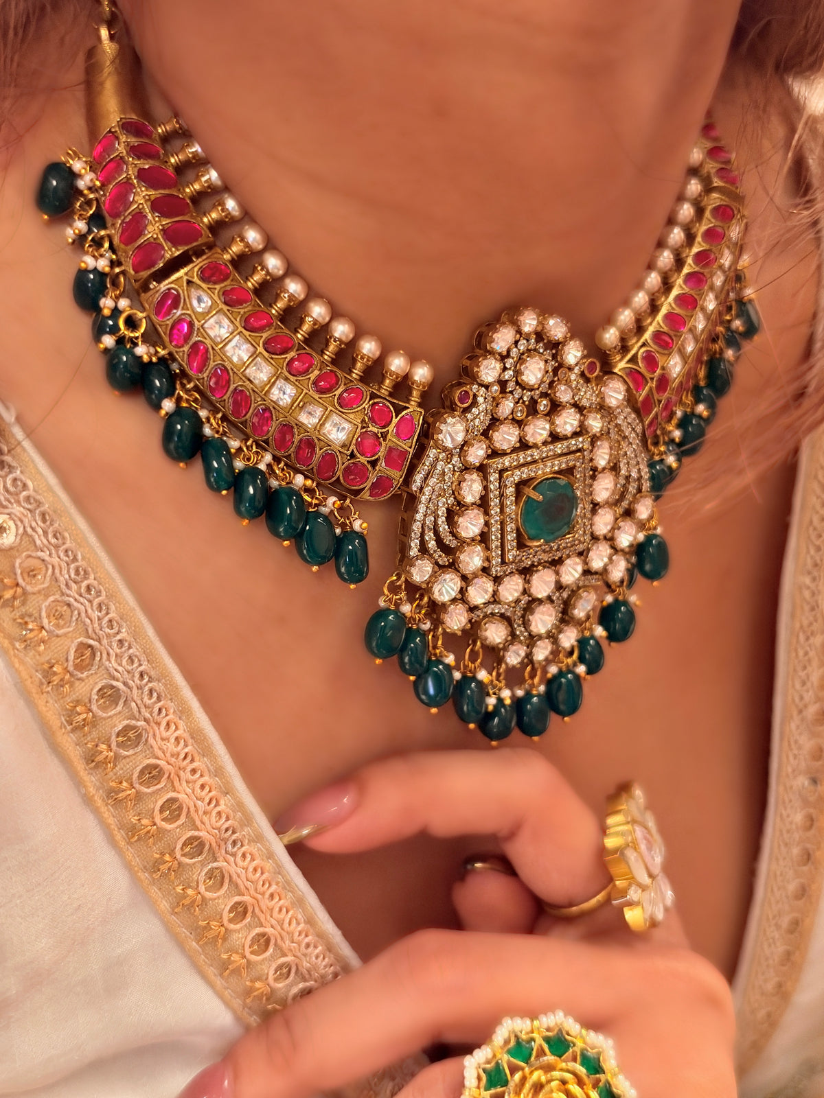 Pranati Jadau Necklace