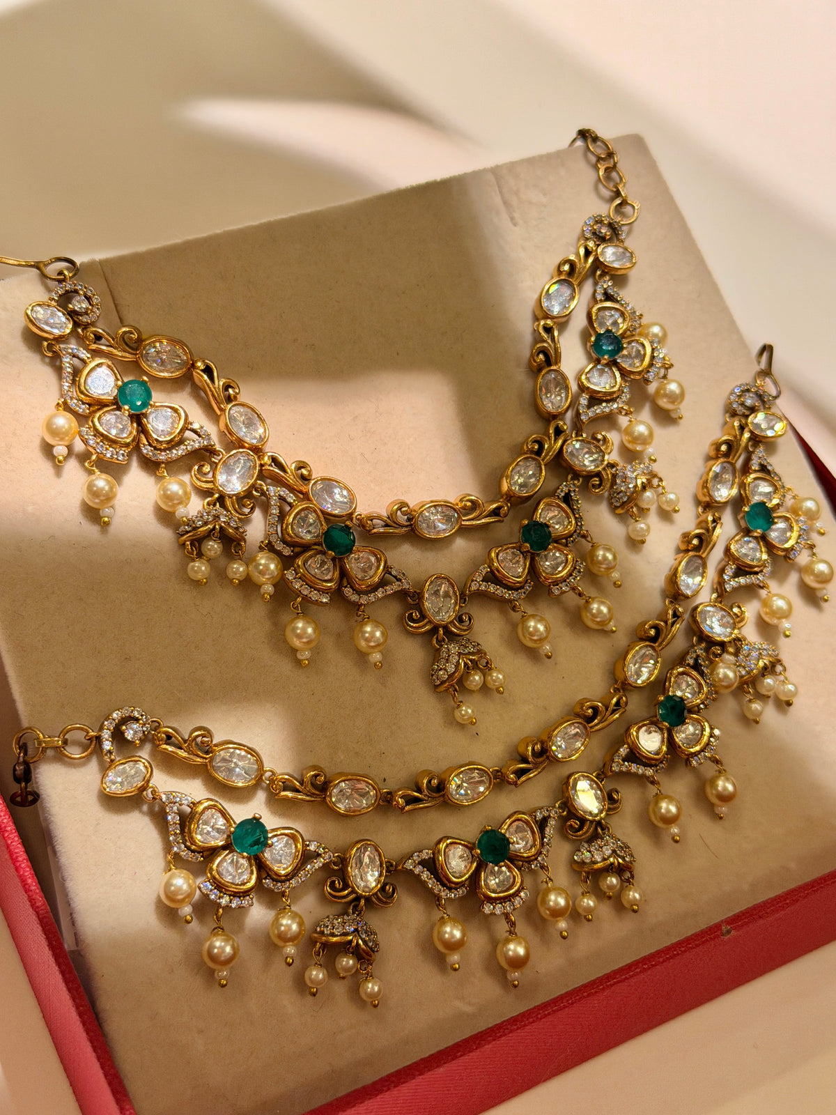 Revti gold plated jhumka