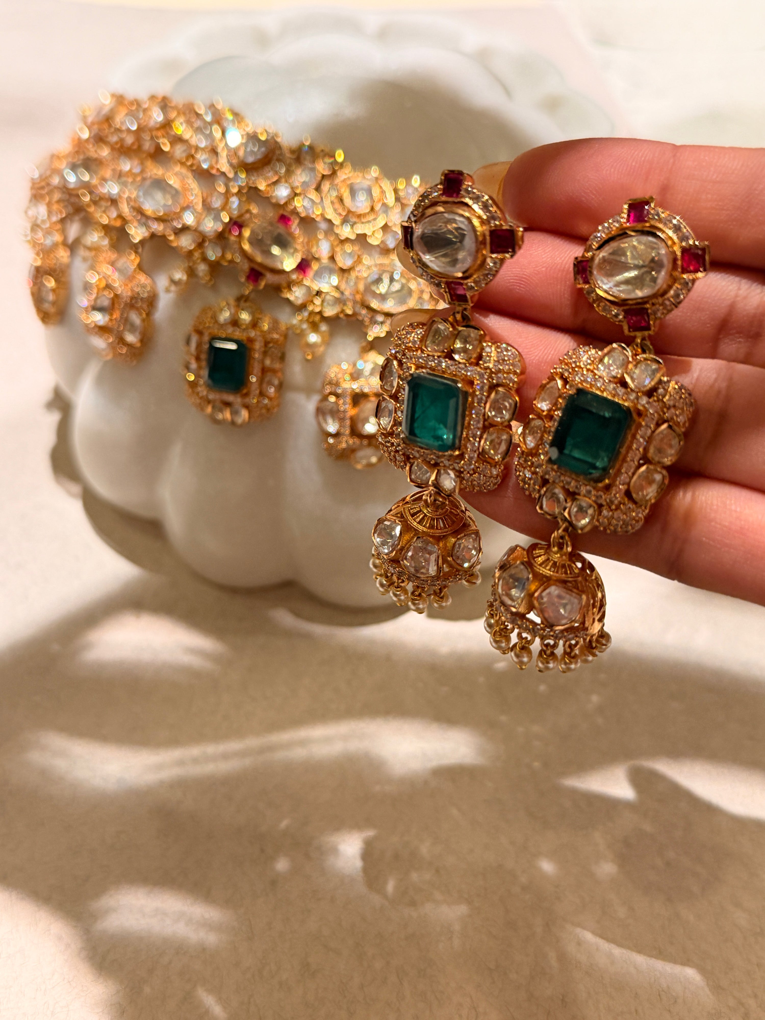 Afsana Polki choker