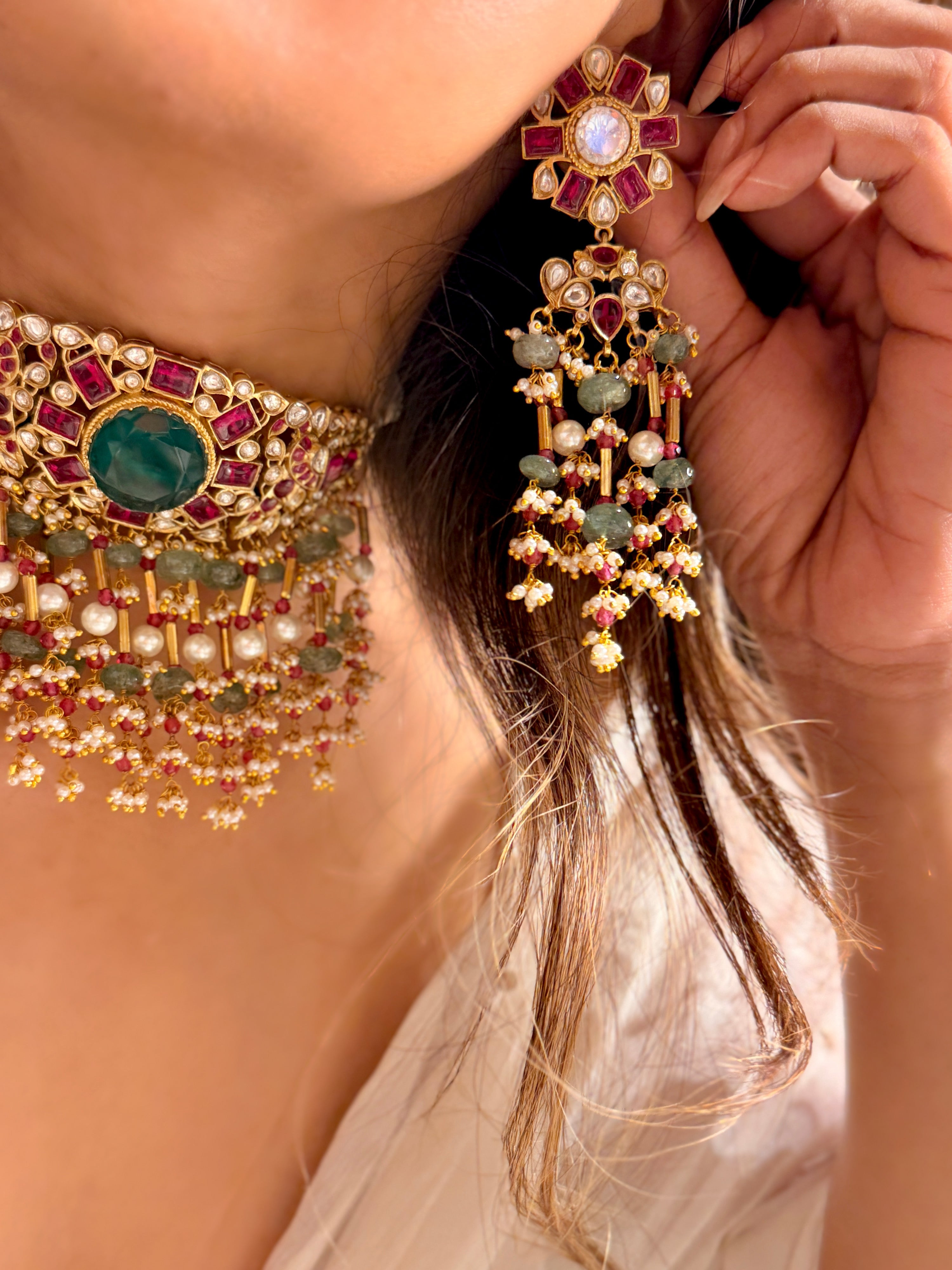 Riddhi Polki Choker