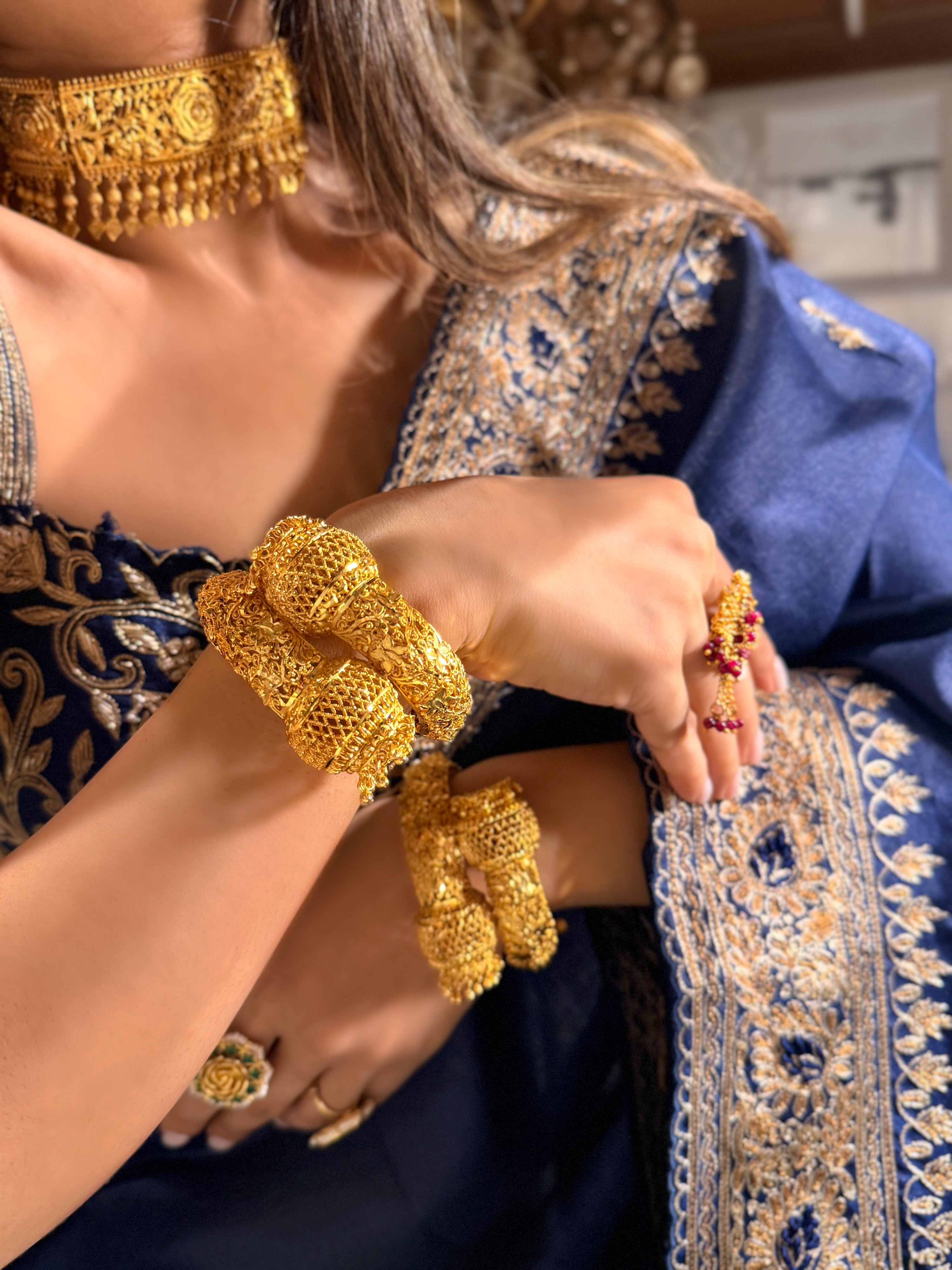 Alankrita jhumar bangle - Royal Bengal