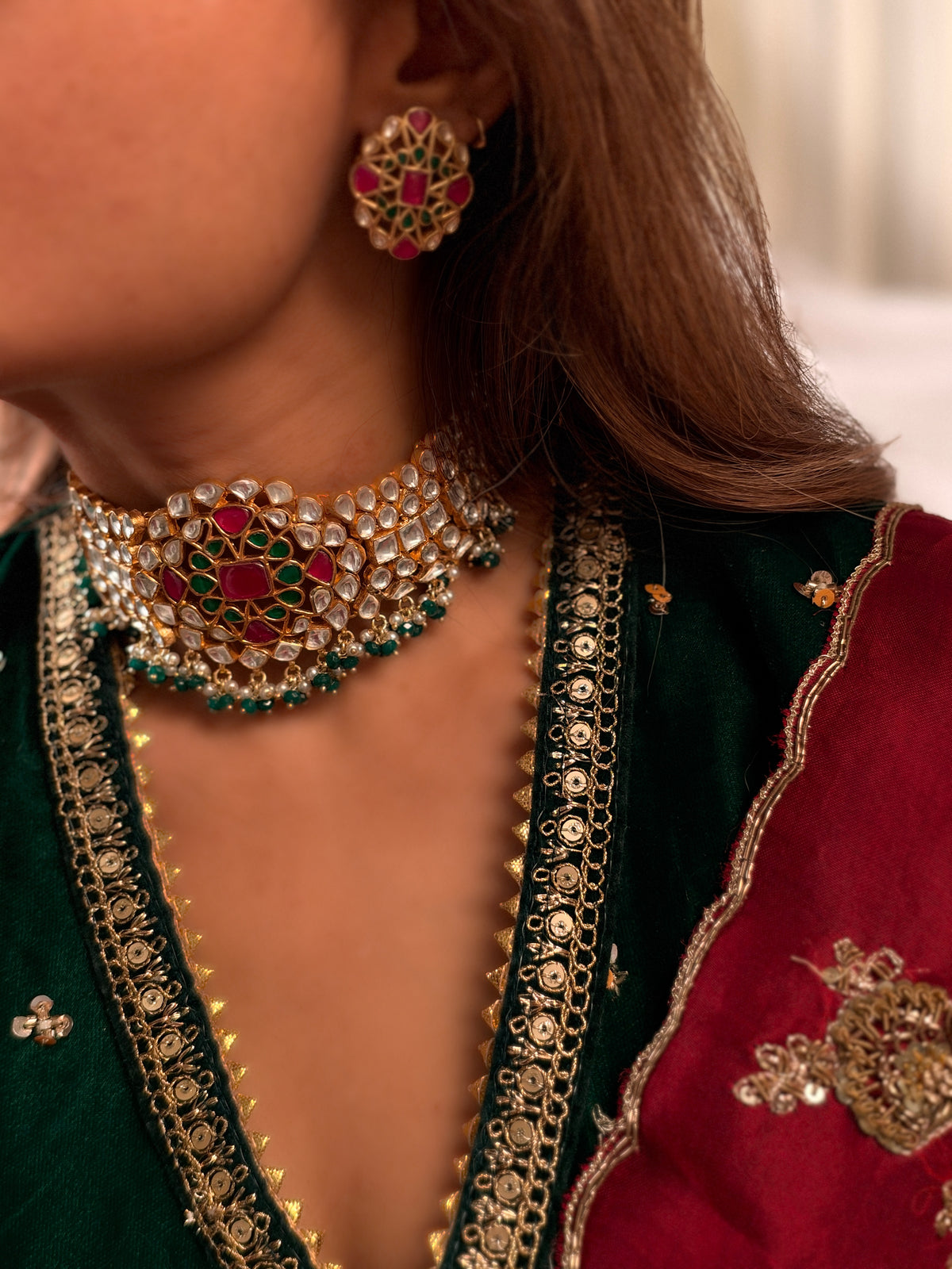 Zalima Kundan Choker