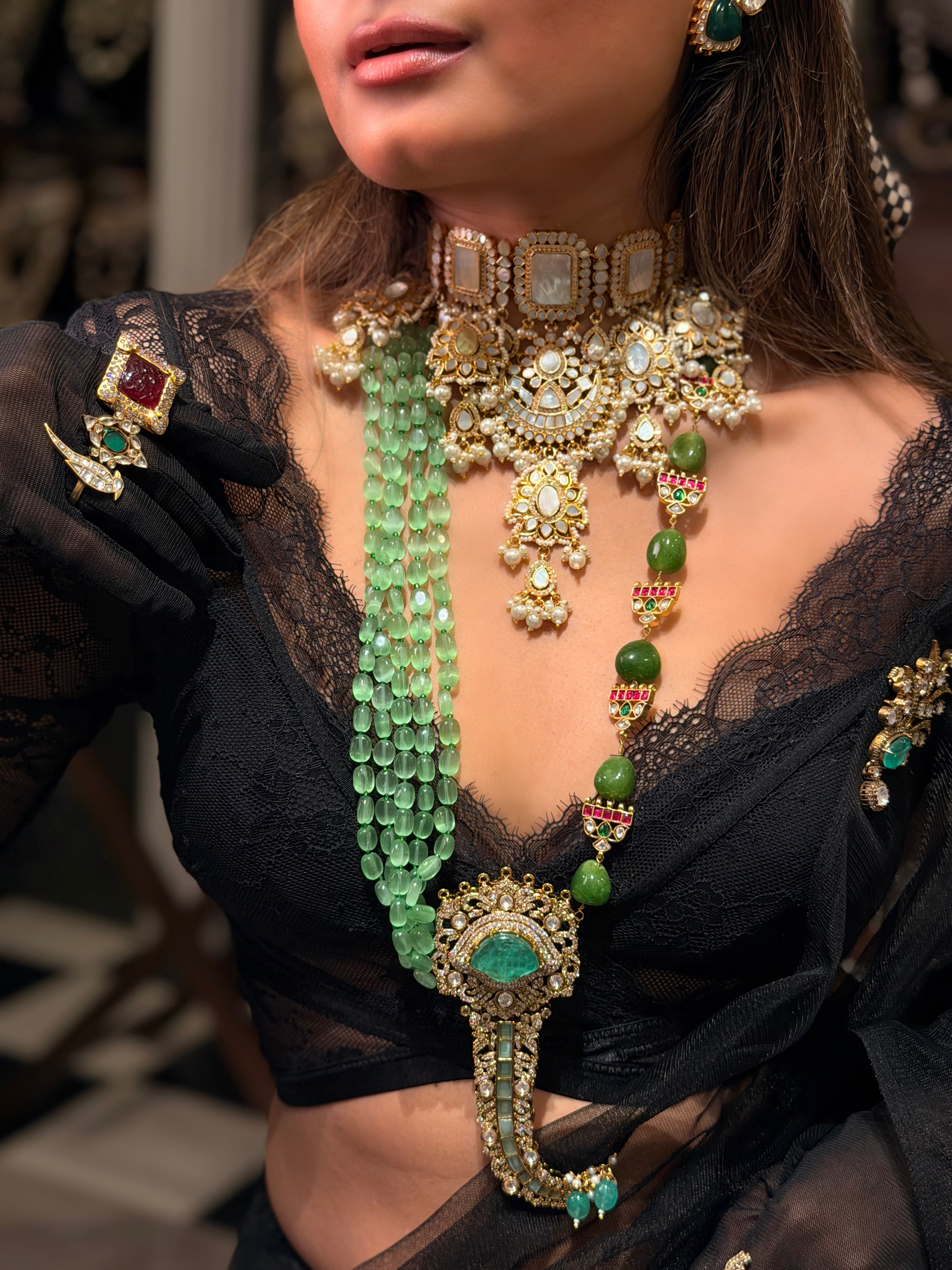 Ranjha Multi strand Necklace