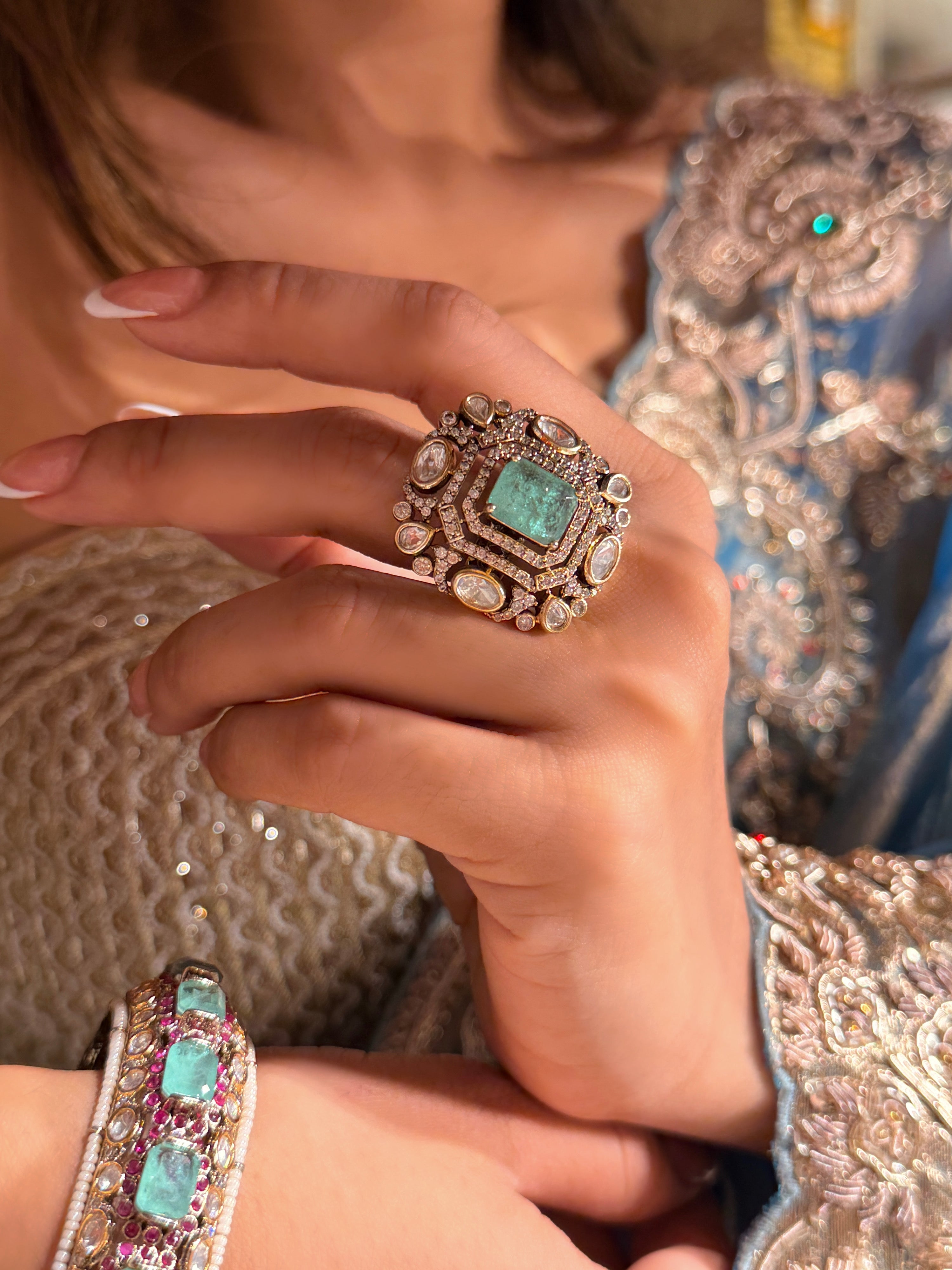 Tithi Mint Ring
