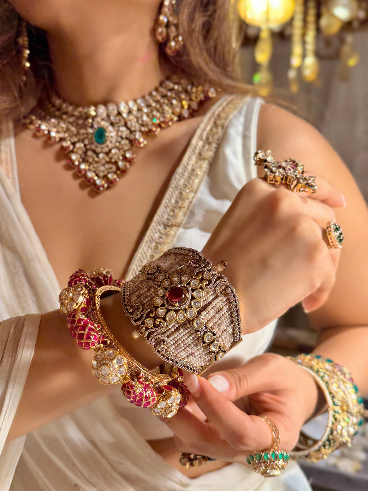 Nisaar Bracelet - Ruby