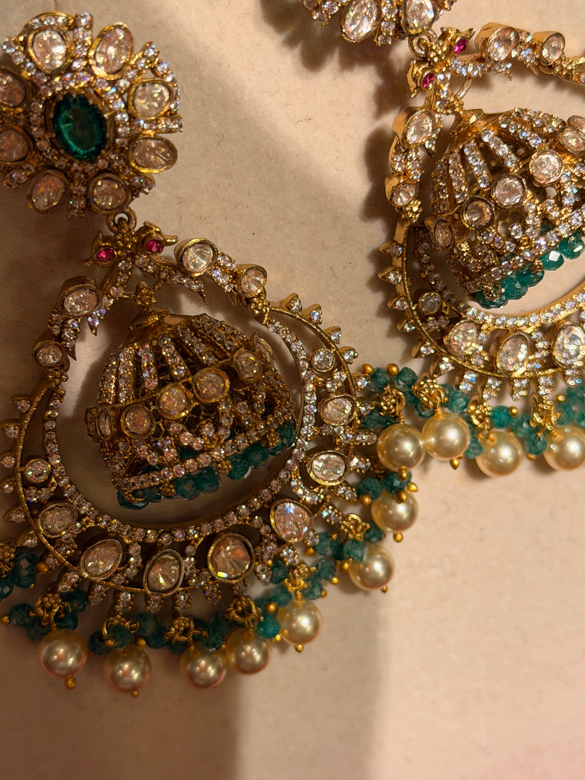 Revti gold plated jhumka