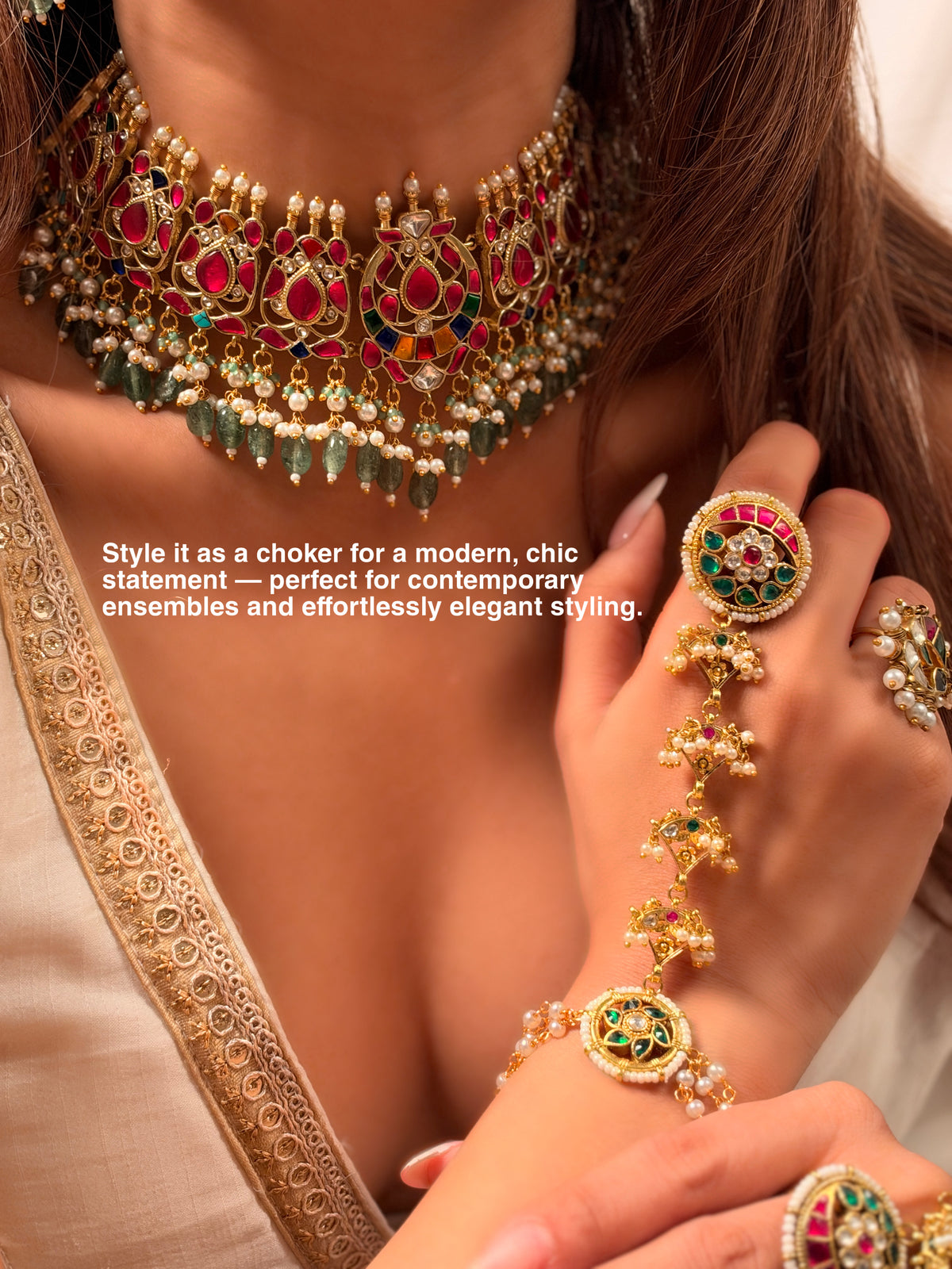 Parati jadau Necklace