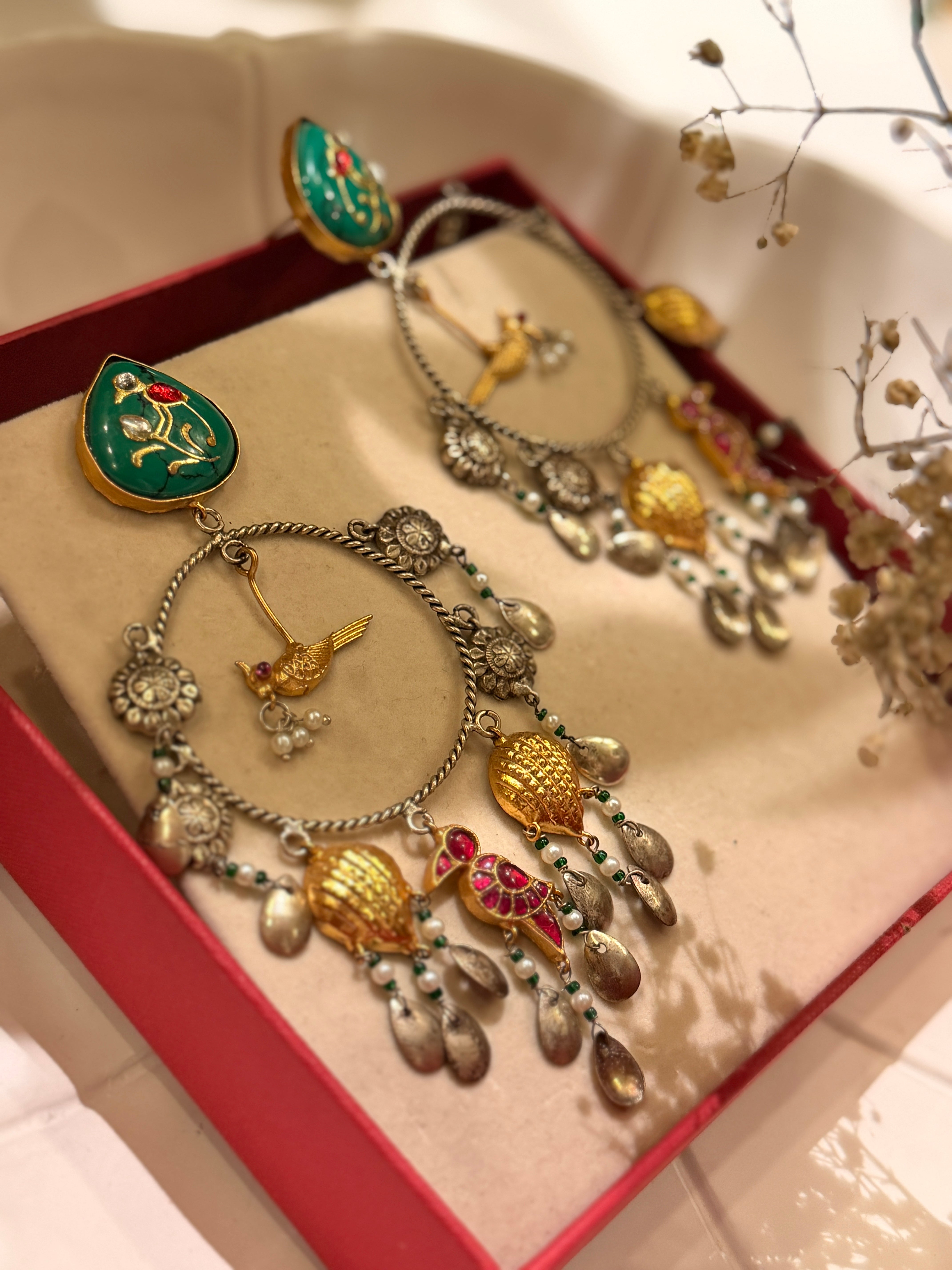 Swarna Pankh Fusion Dangler