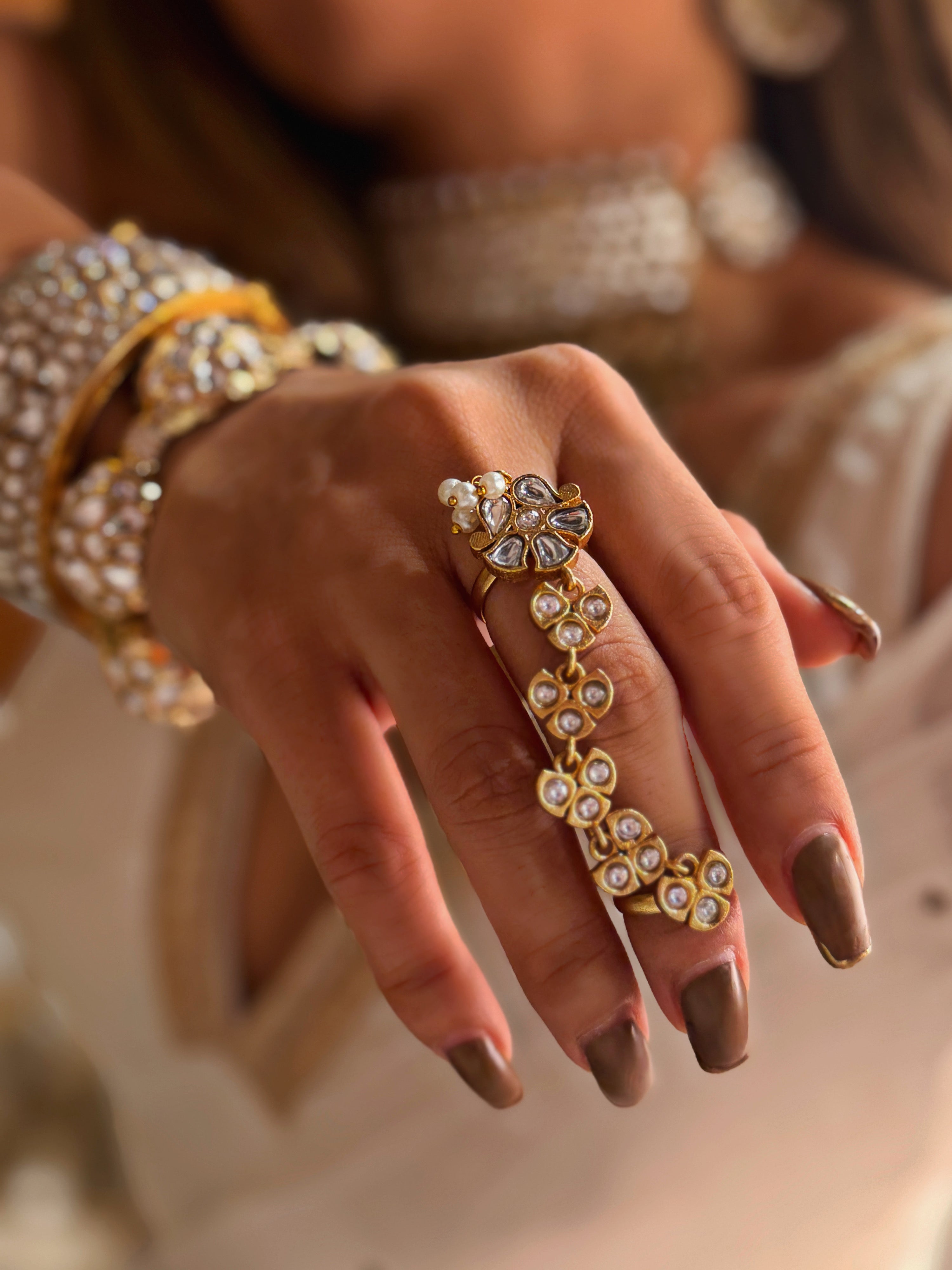 Zunair jadau Neck piece