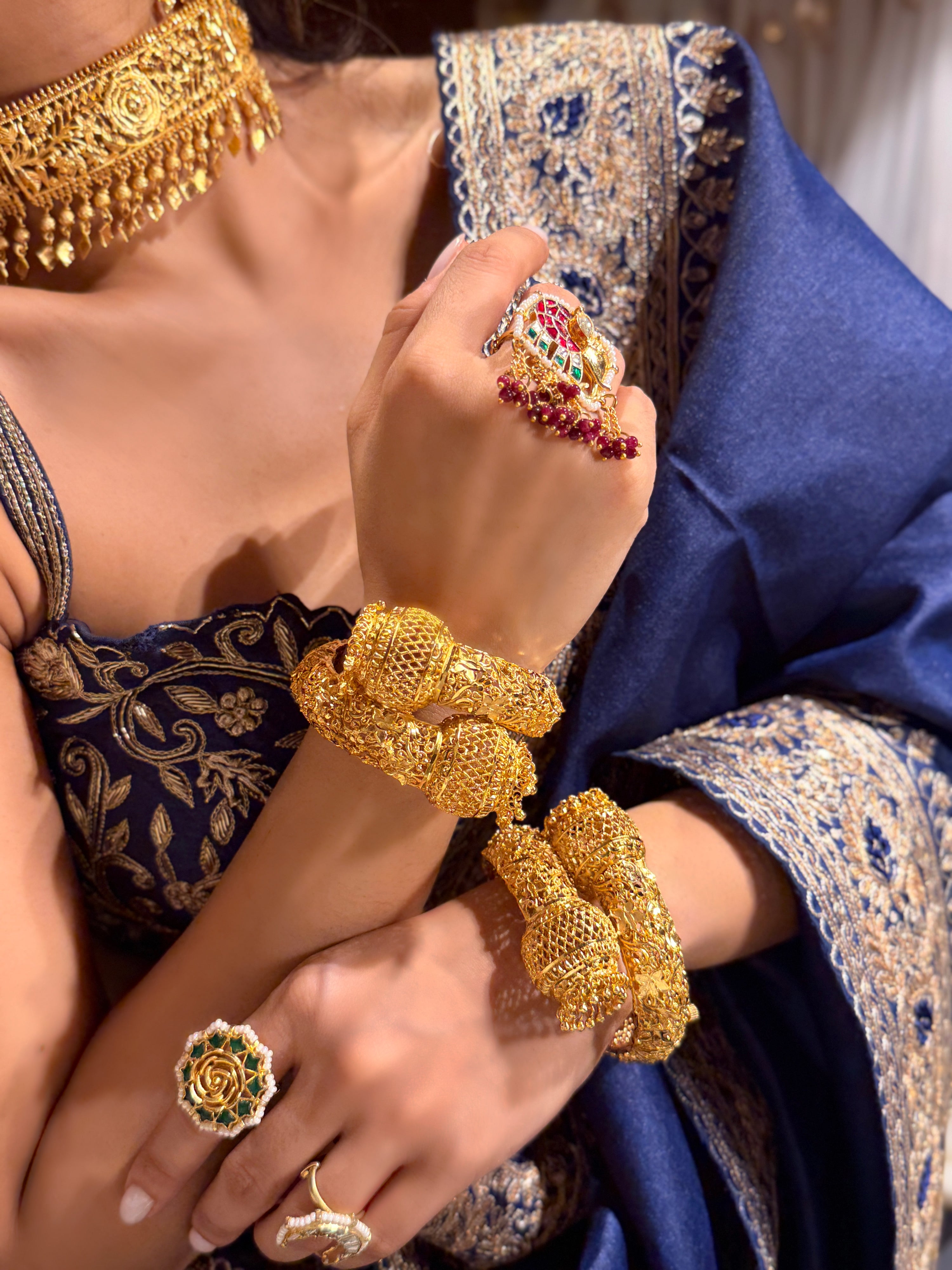 Alankrita jhumar bangle - Royal Bengal