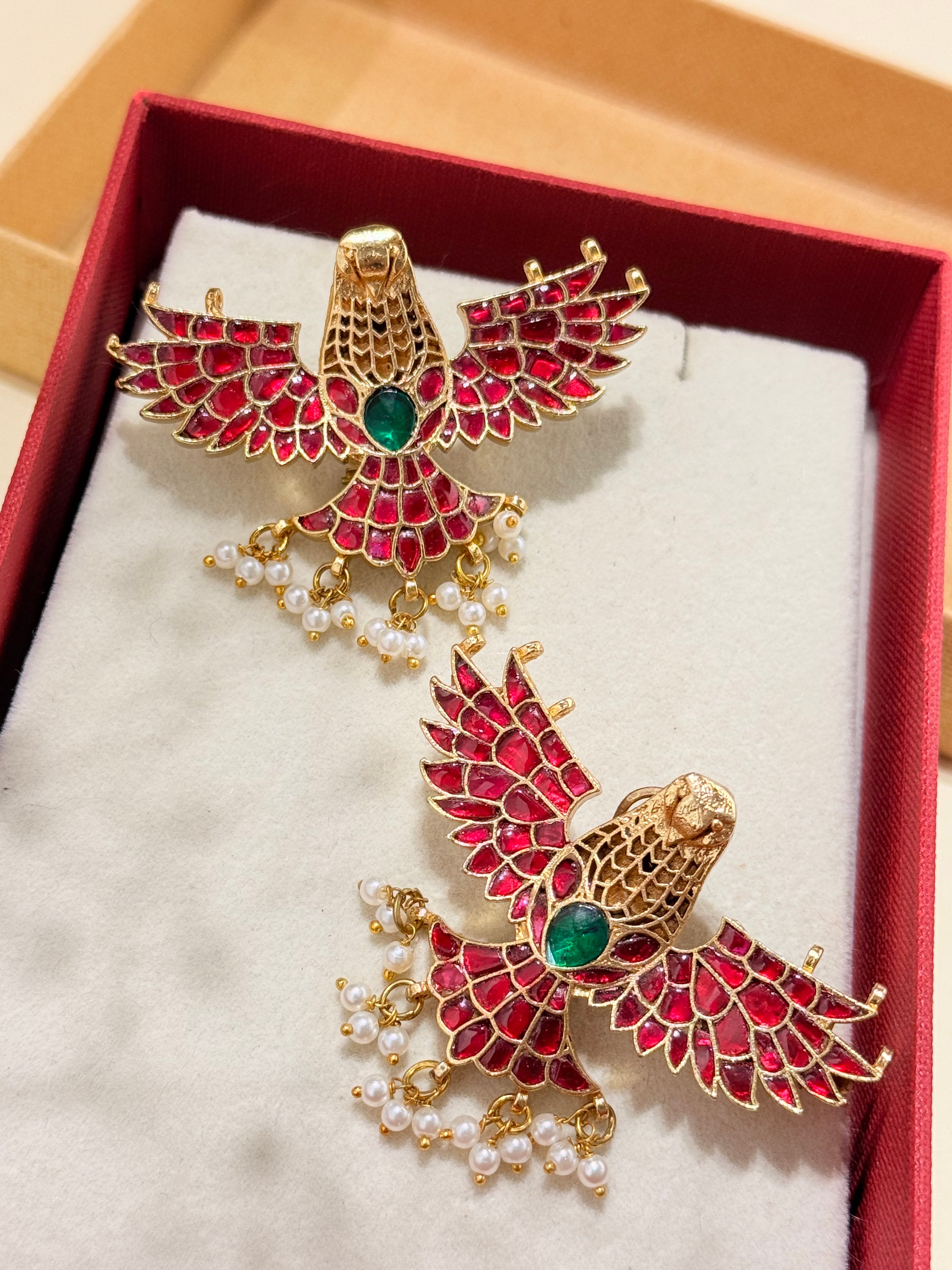 Majestic Wing Hoops-Mahira