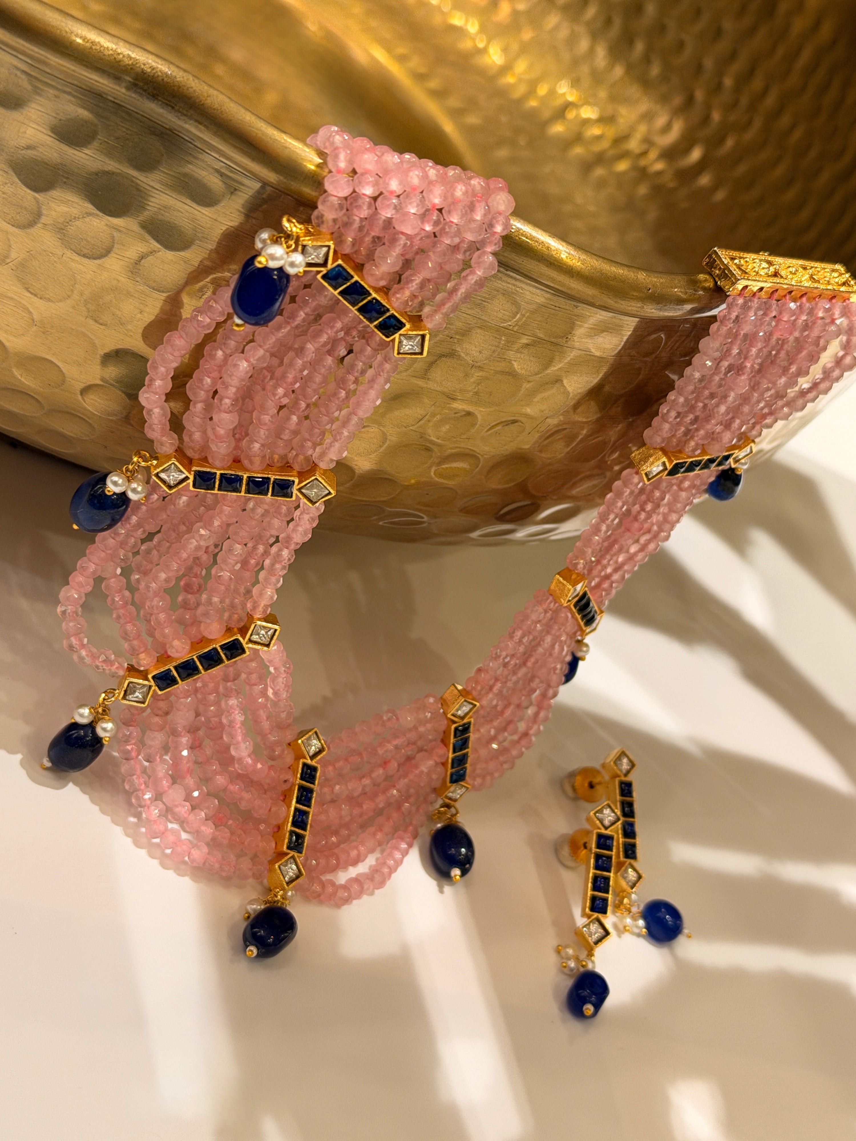 Nayantara Blush pink Necklace