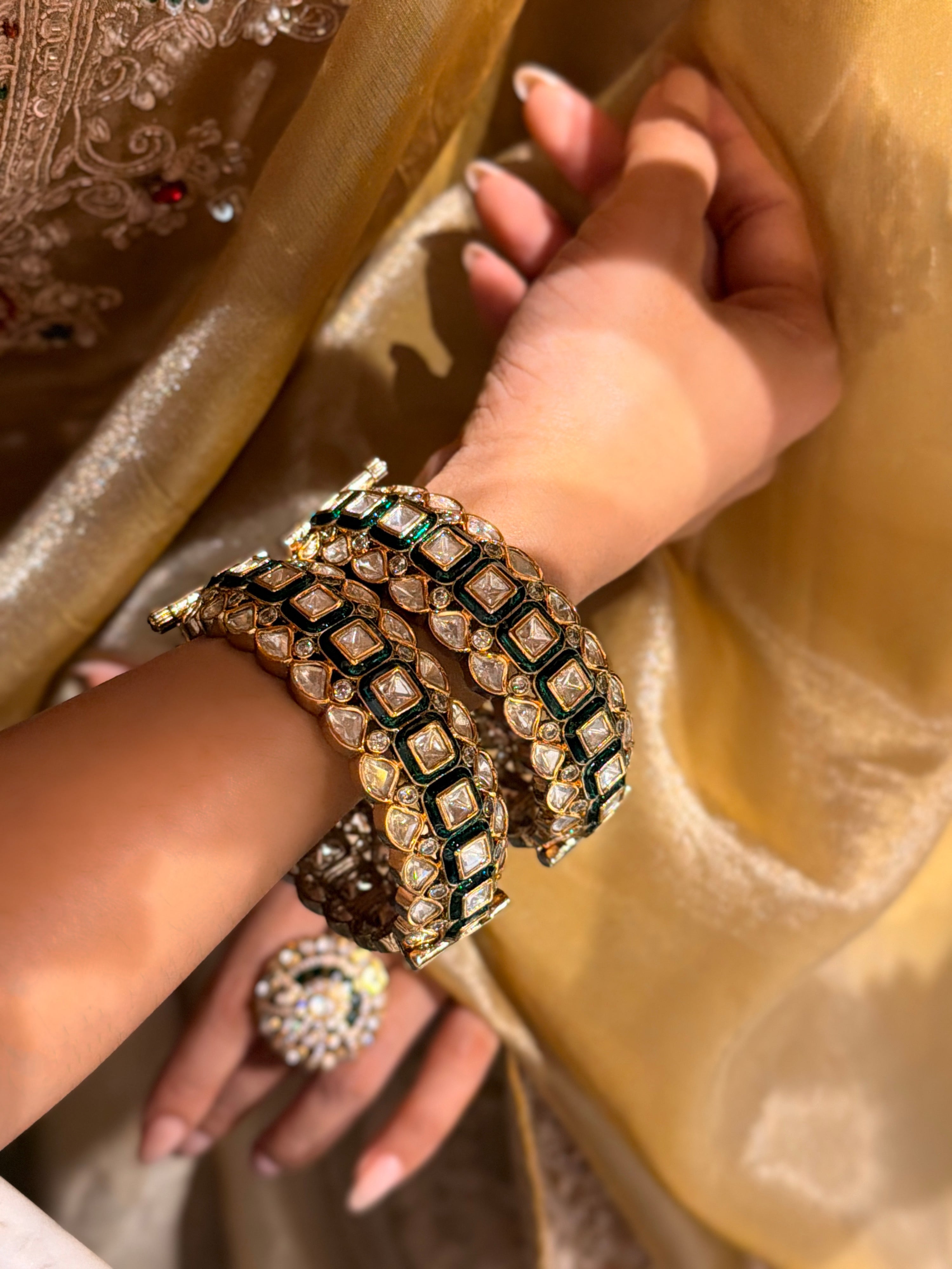 Mahi Green Bangle