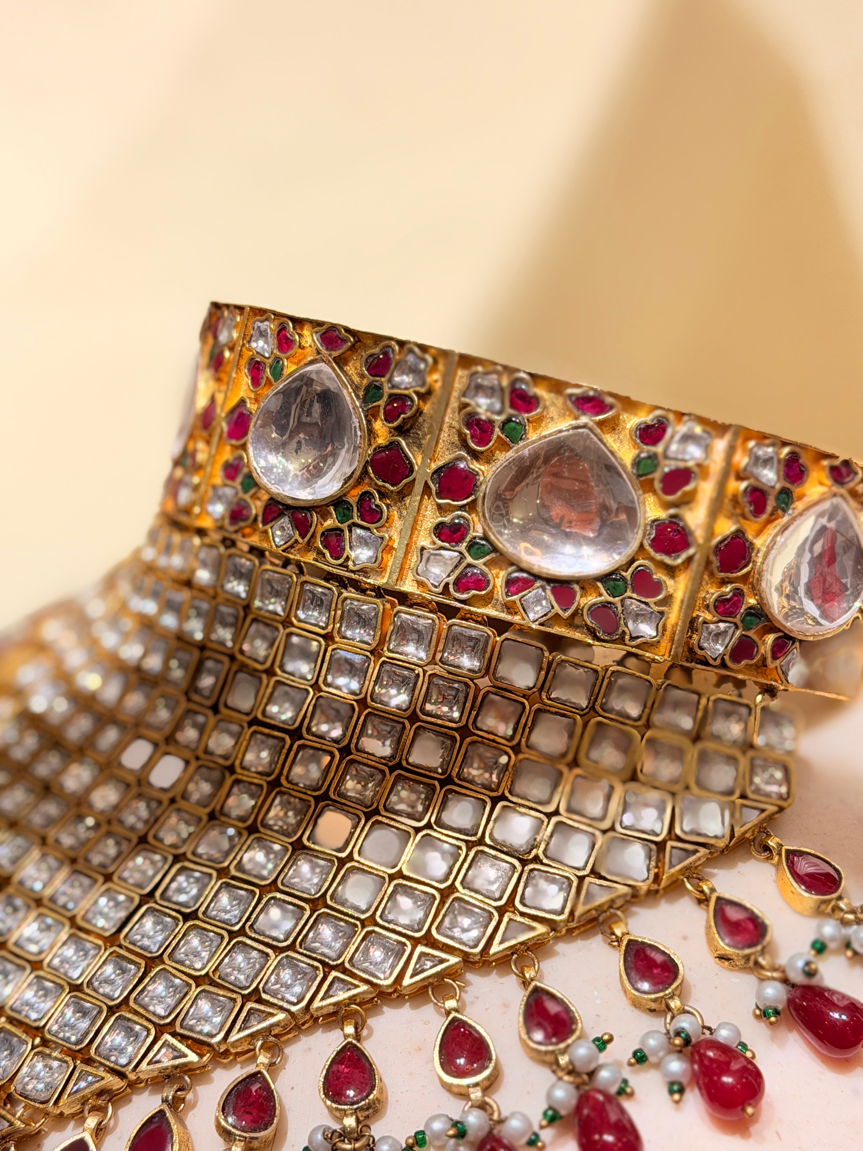 Mirage Ruby drop - Mahira