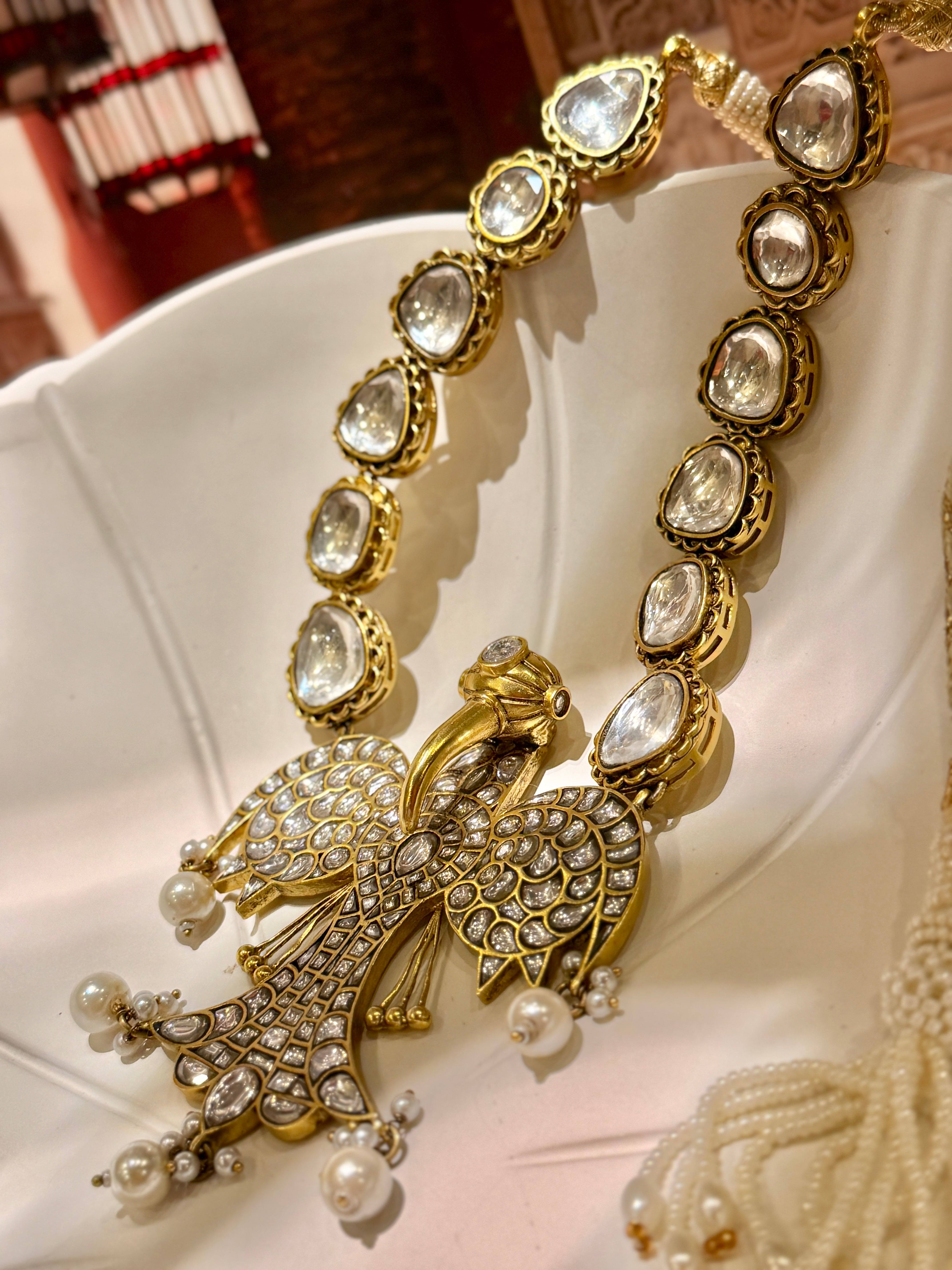 Vihanga Polki Necklace- Mahira