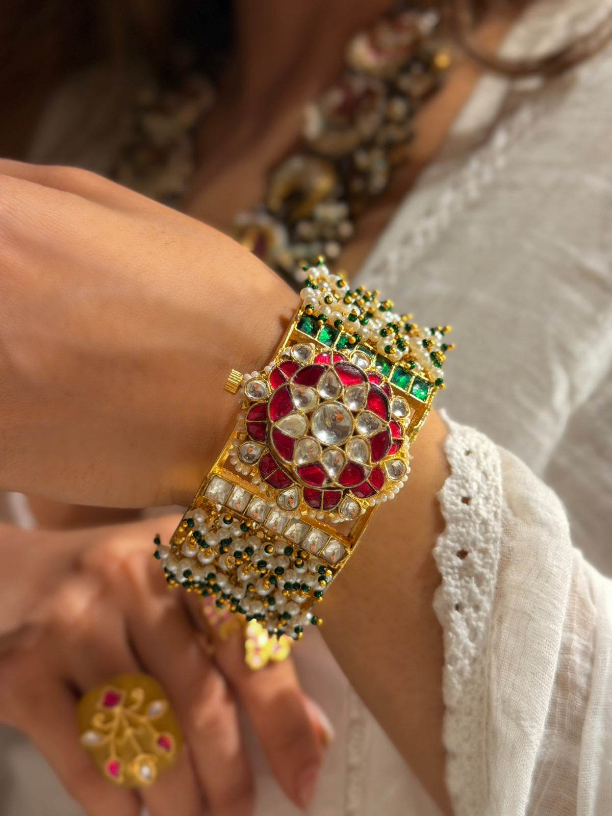 Gulmohar Phool Bangle