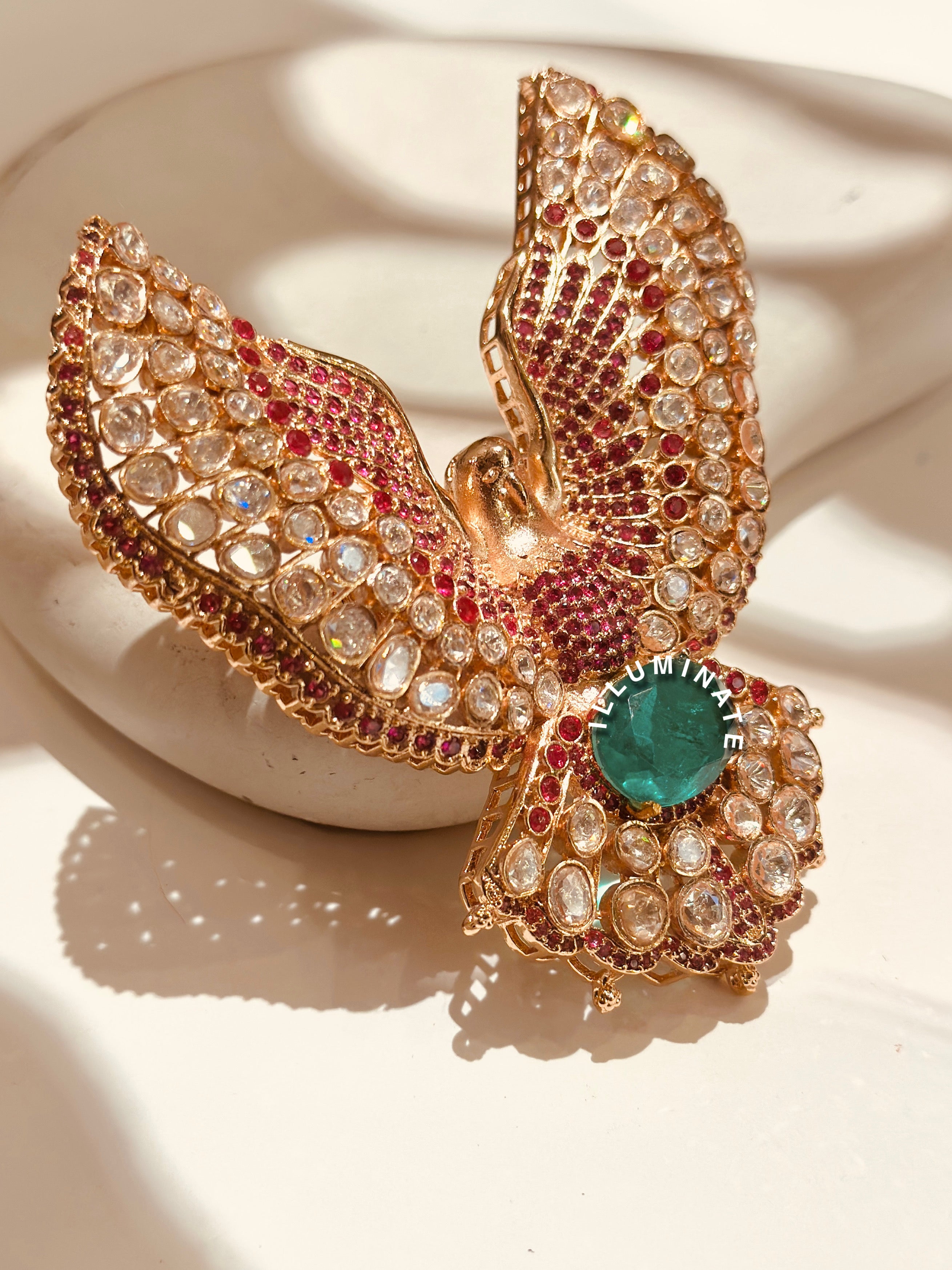 Eagle Worn Brooch