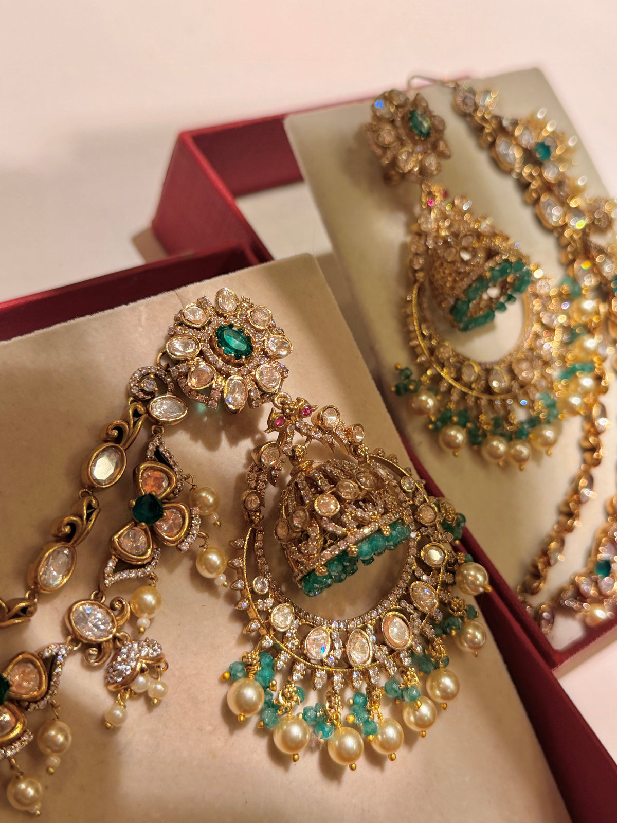 Revti gold plated jhumka