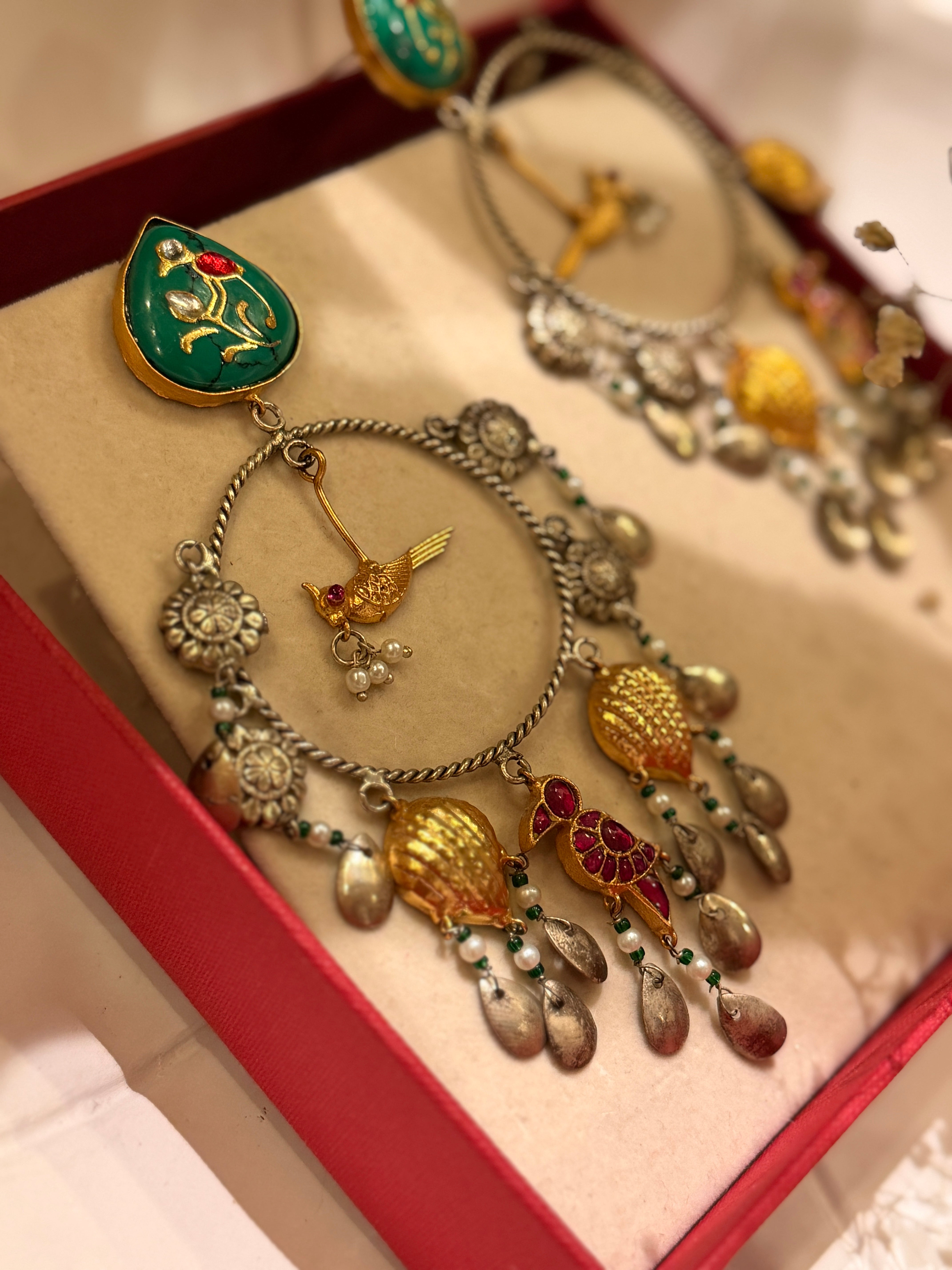 Swarna Pankh Fusion Dangler