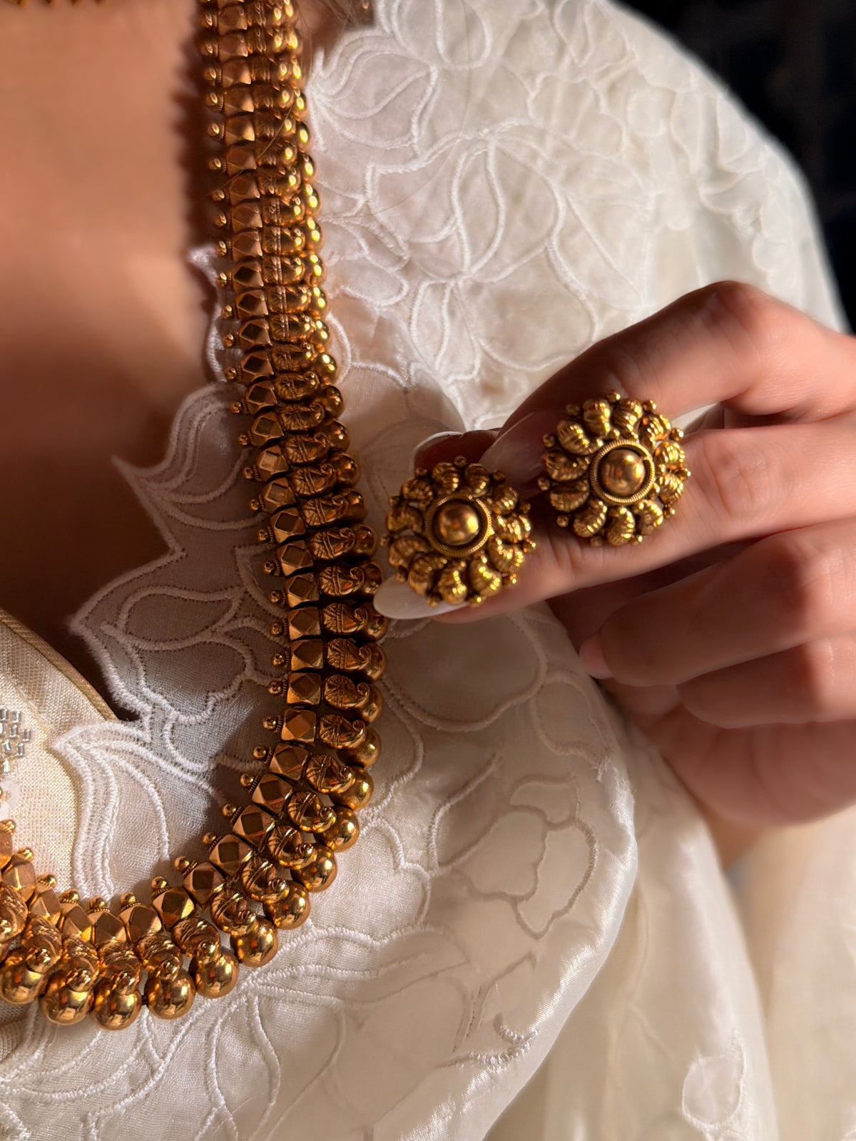 Anaya Rajwadi Long Necklace