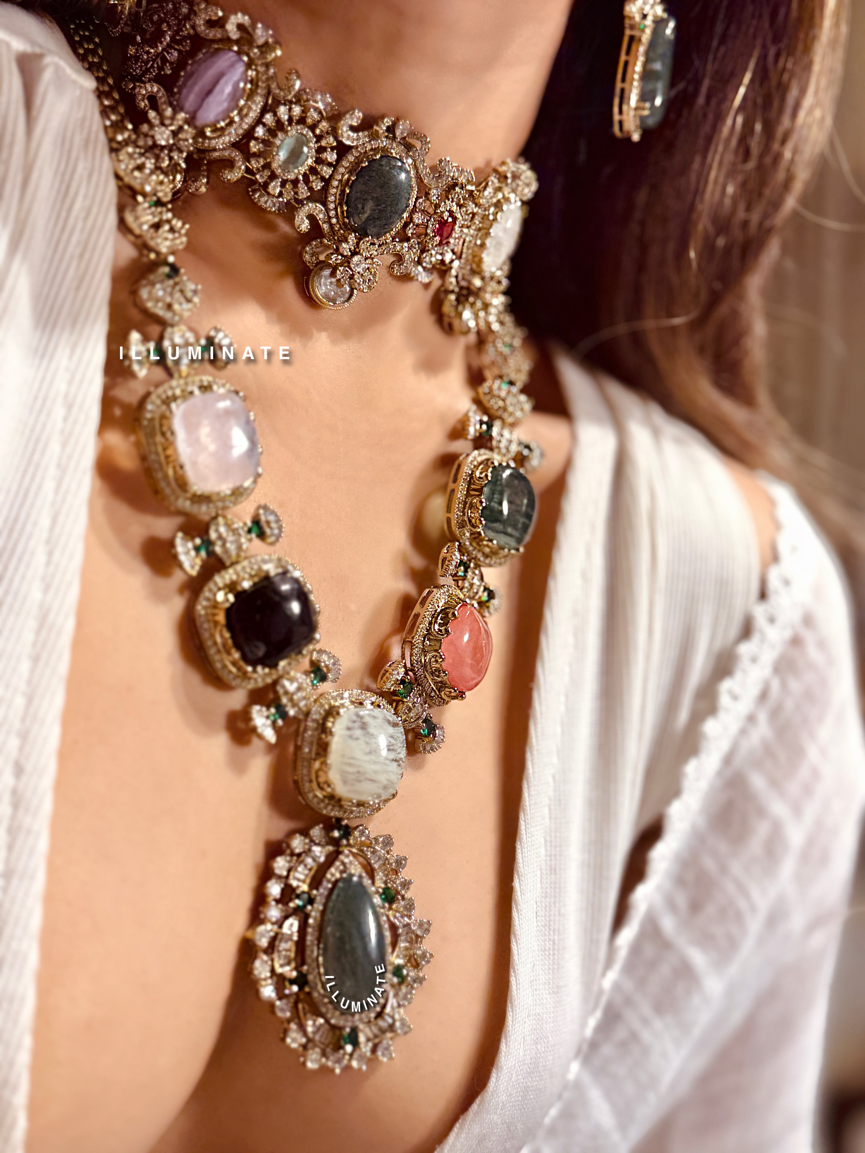 ELIZABETH DAZZLED NECKLACE