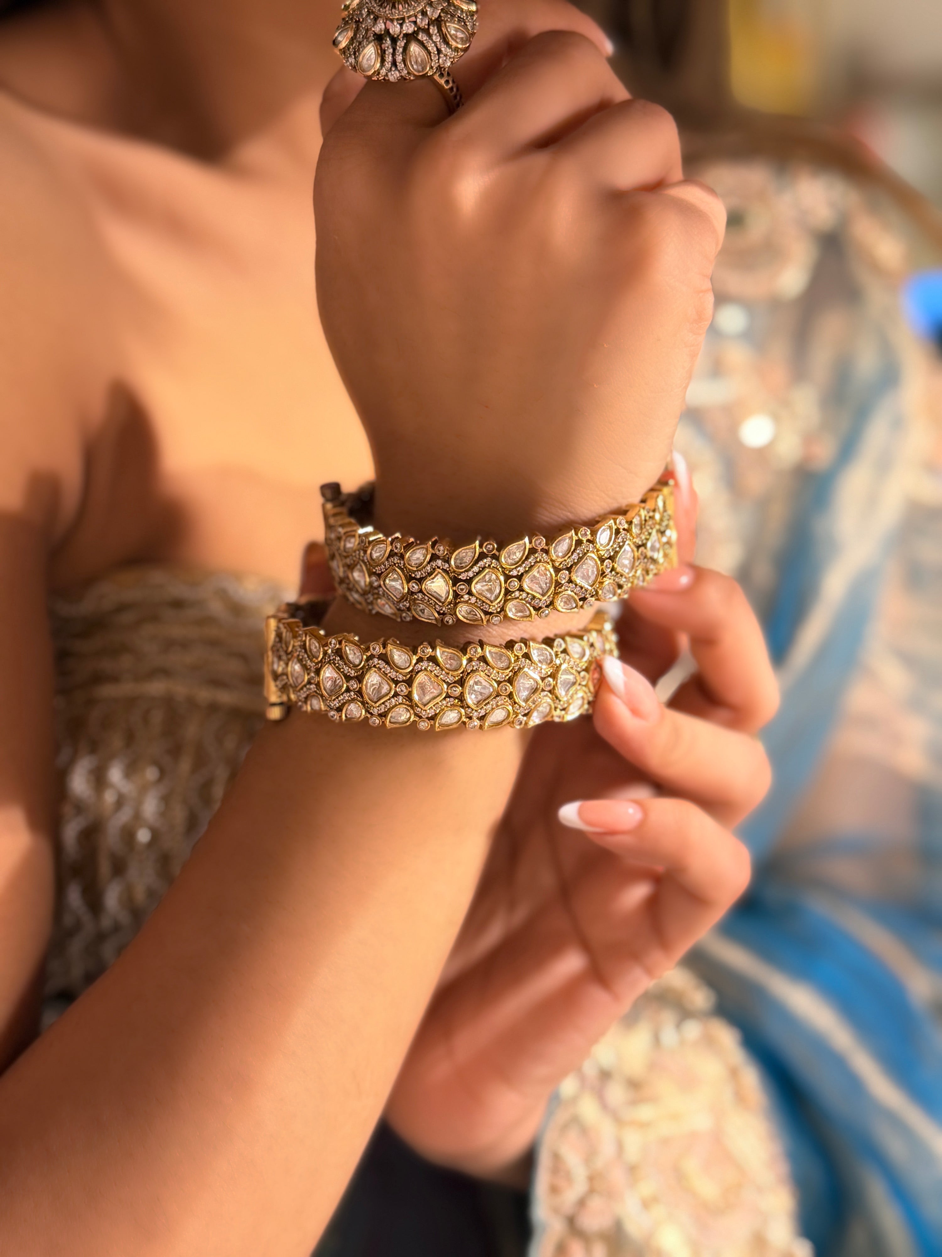 Vidhi Polki Bangle
