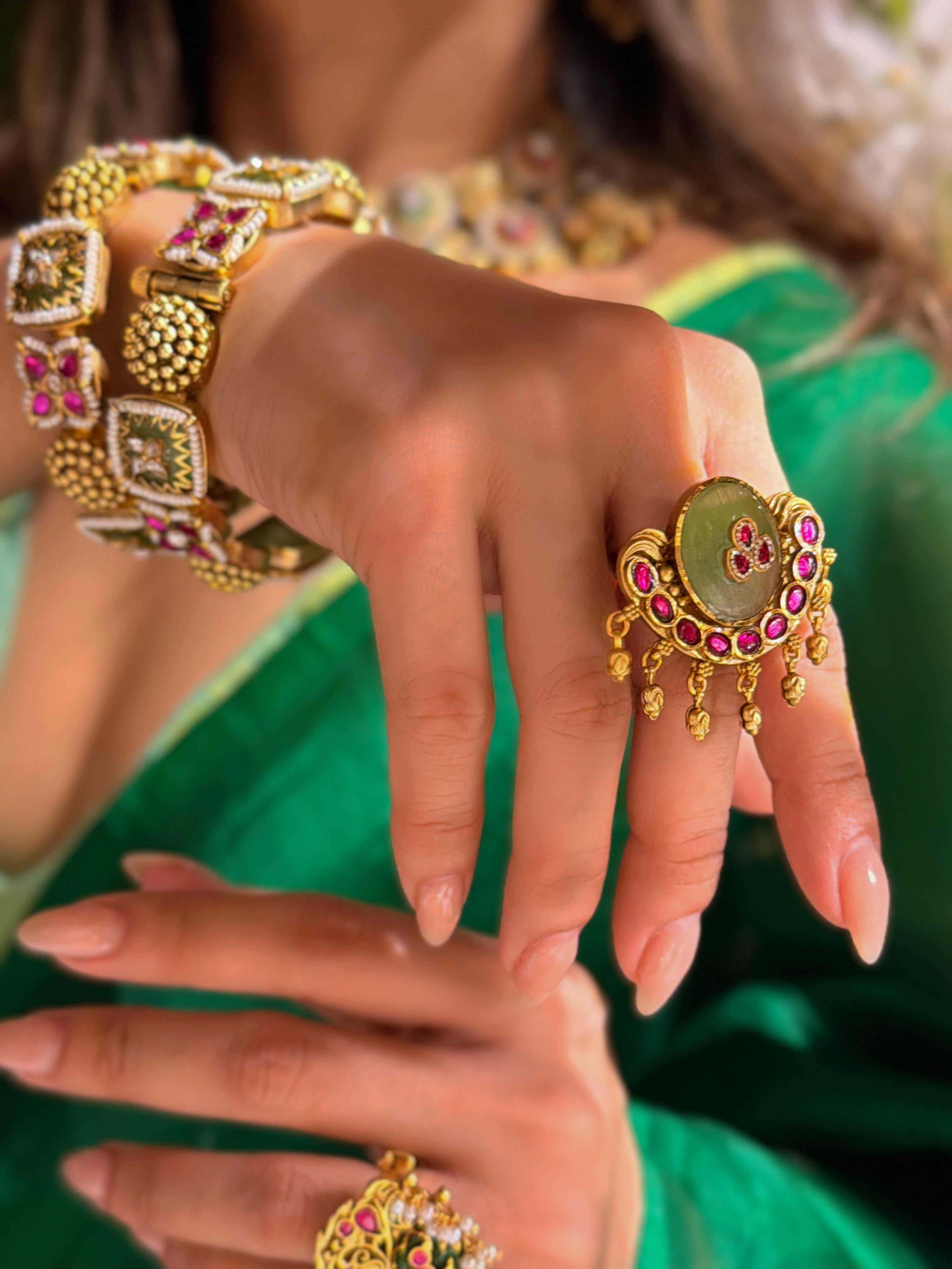 Navya Rajwadi Ring