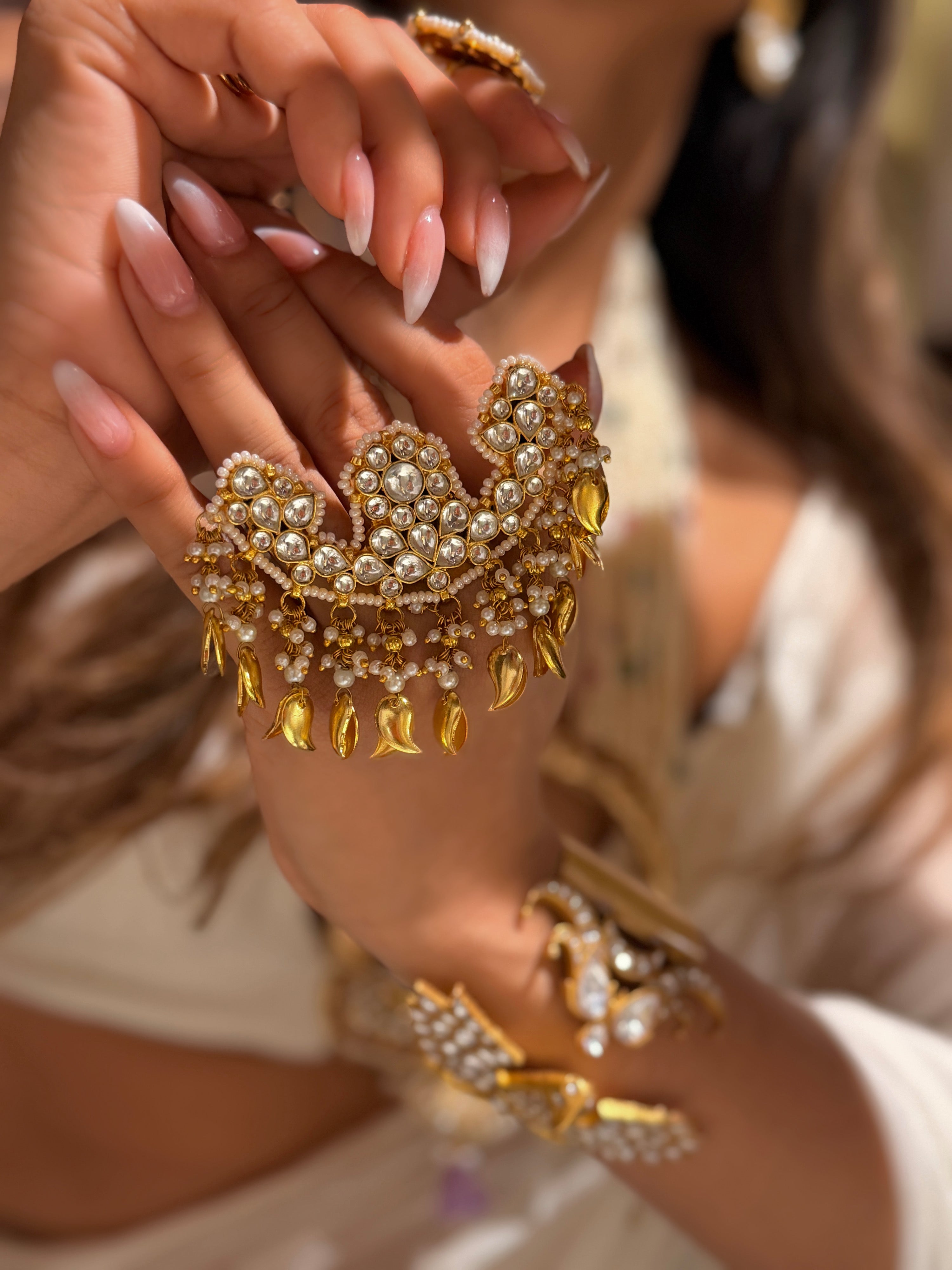 Ratnavali Kundan Ring