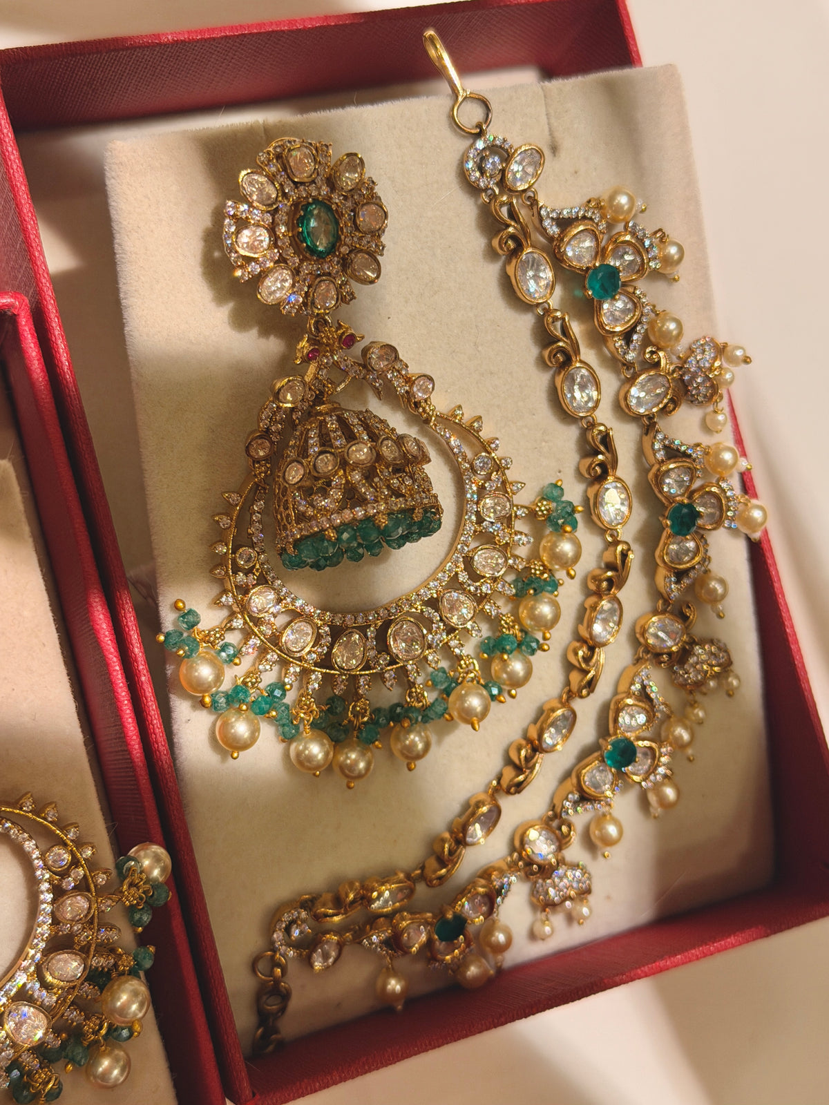 Revti gold plated jhumka