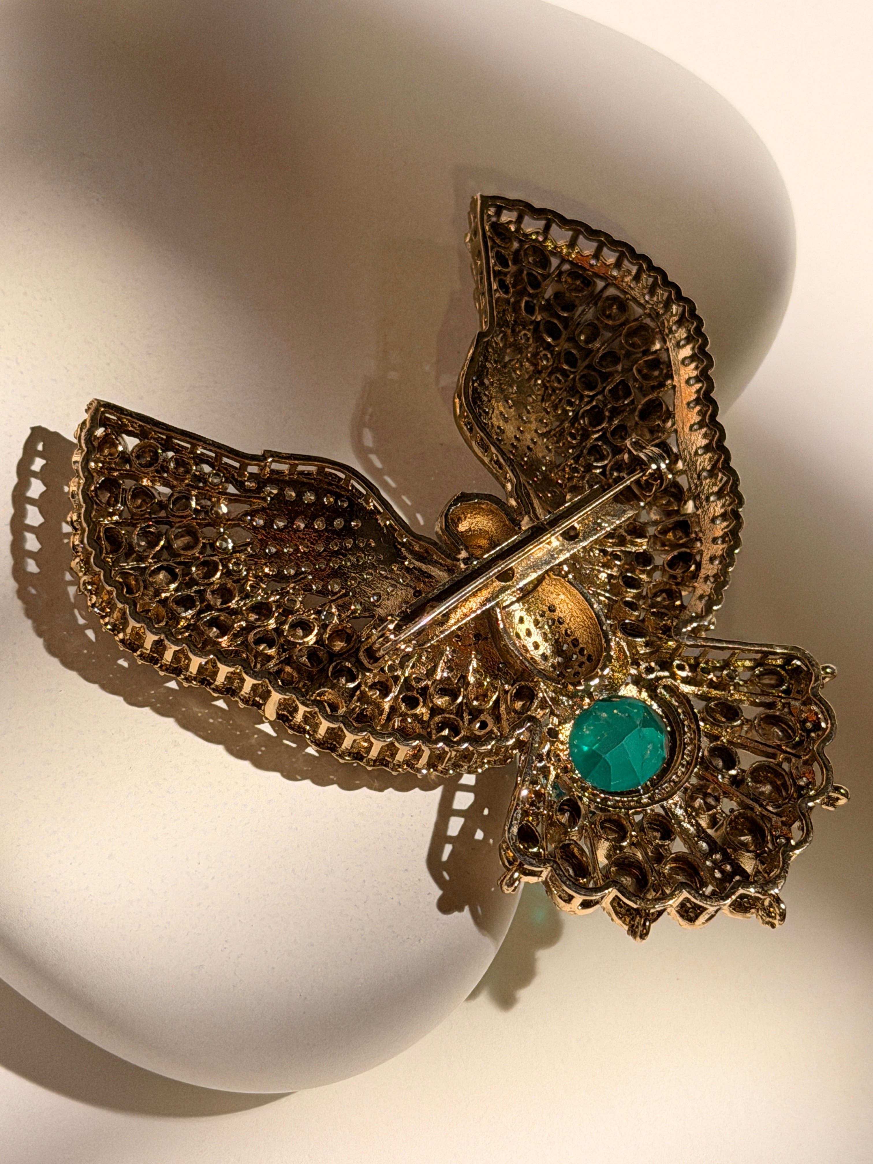 Eagle Worn Brooch