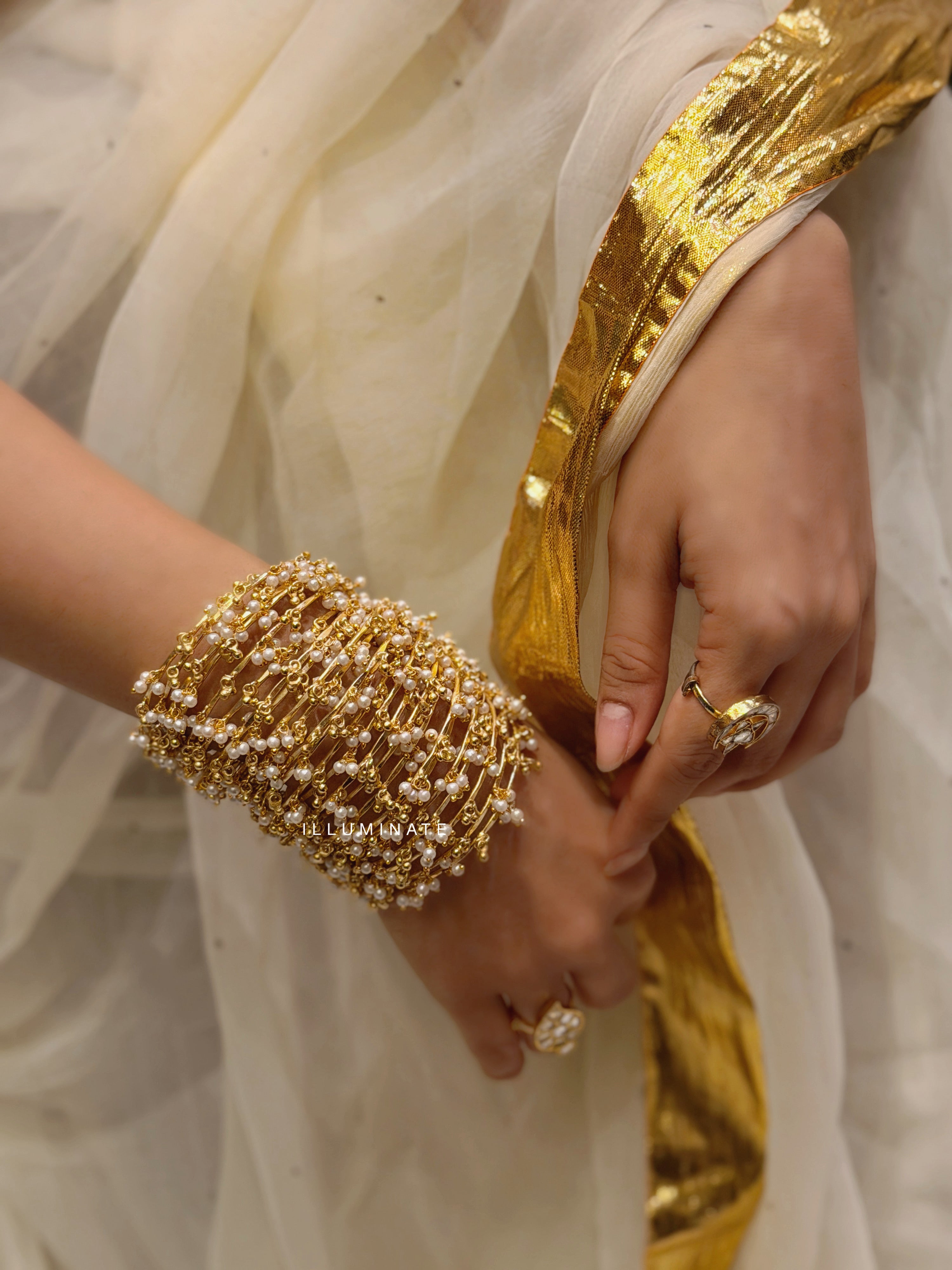 The Golden Veil Cuff-Shringaar