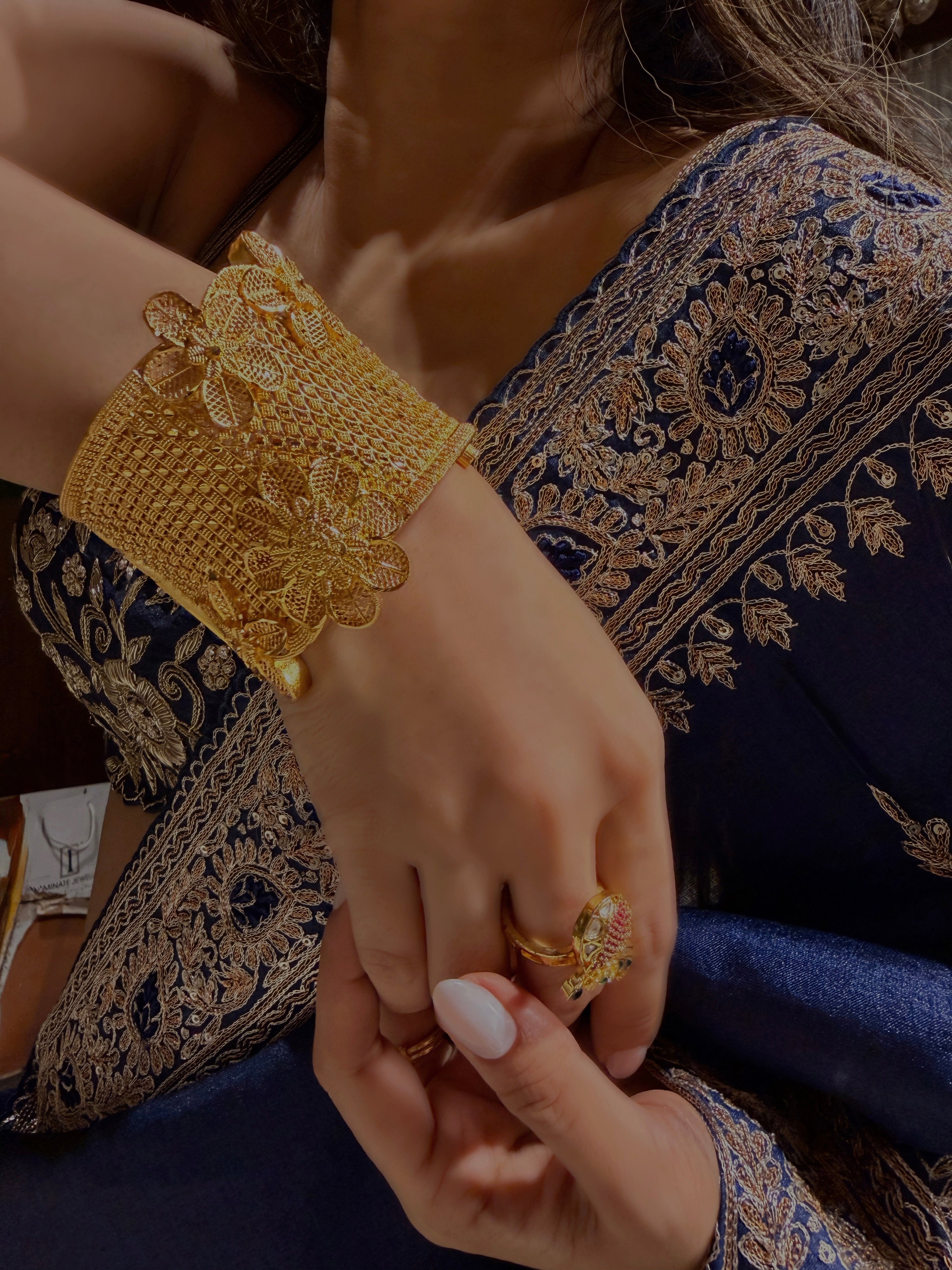 Sobhita cuff Bracelet - Royal Bengal