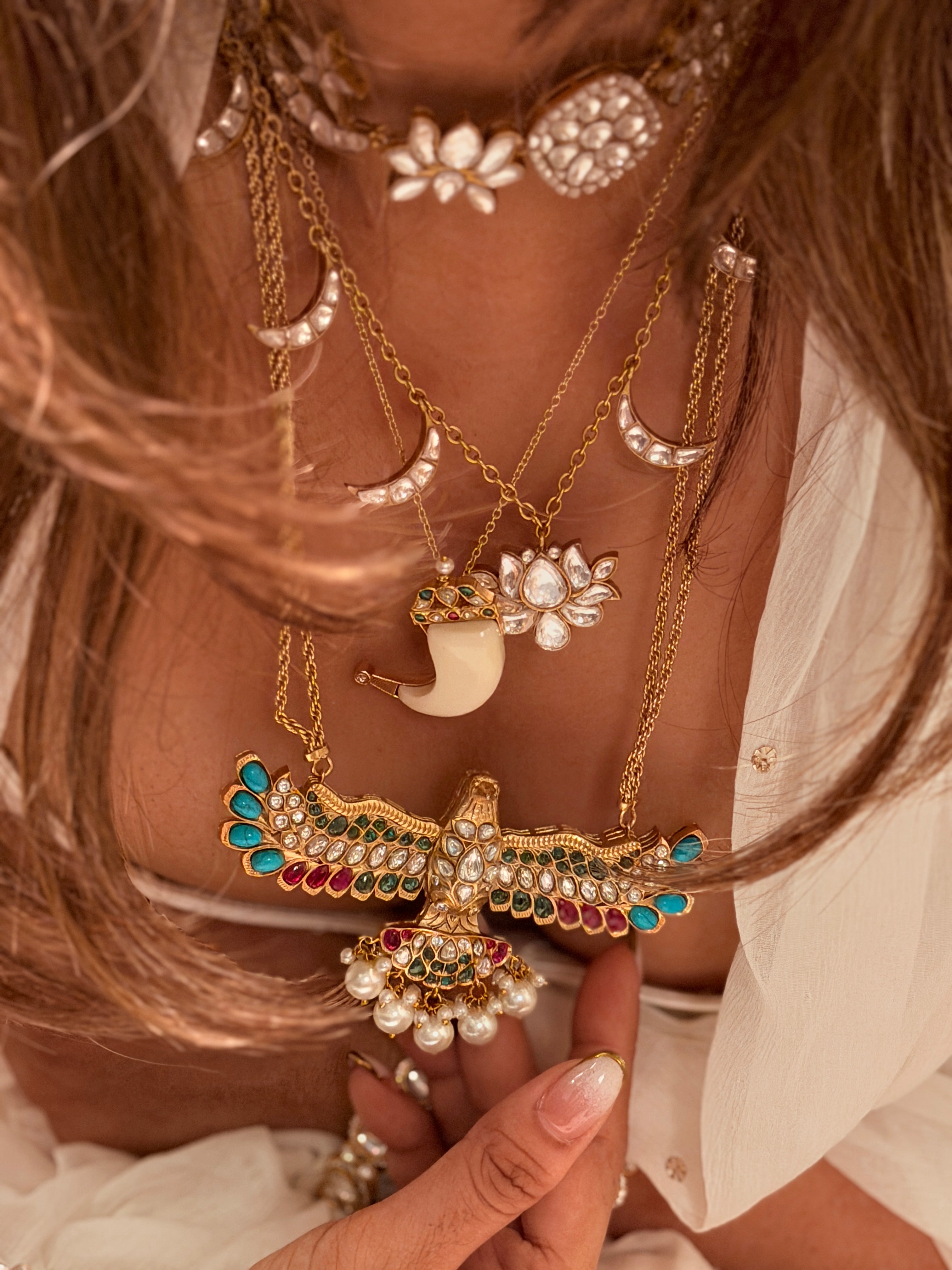 Garuda Leela chain pendant