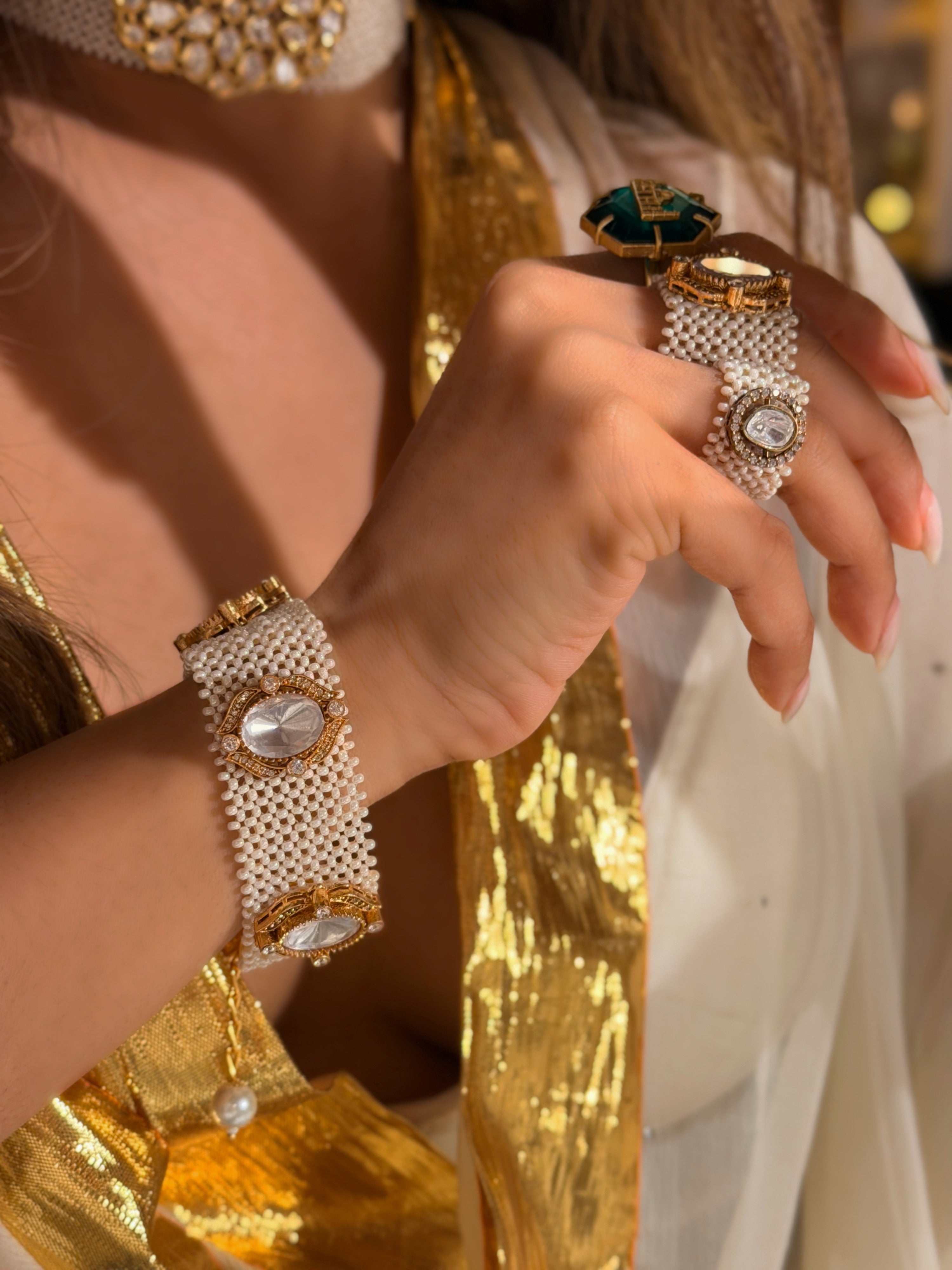 Triplet Needhi Bracelet - Muktara