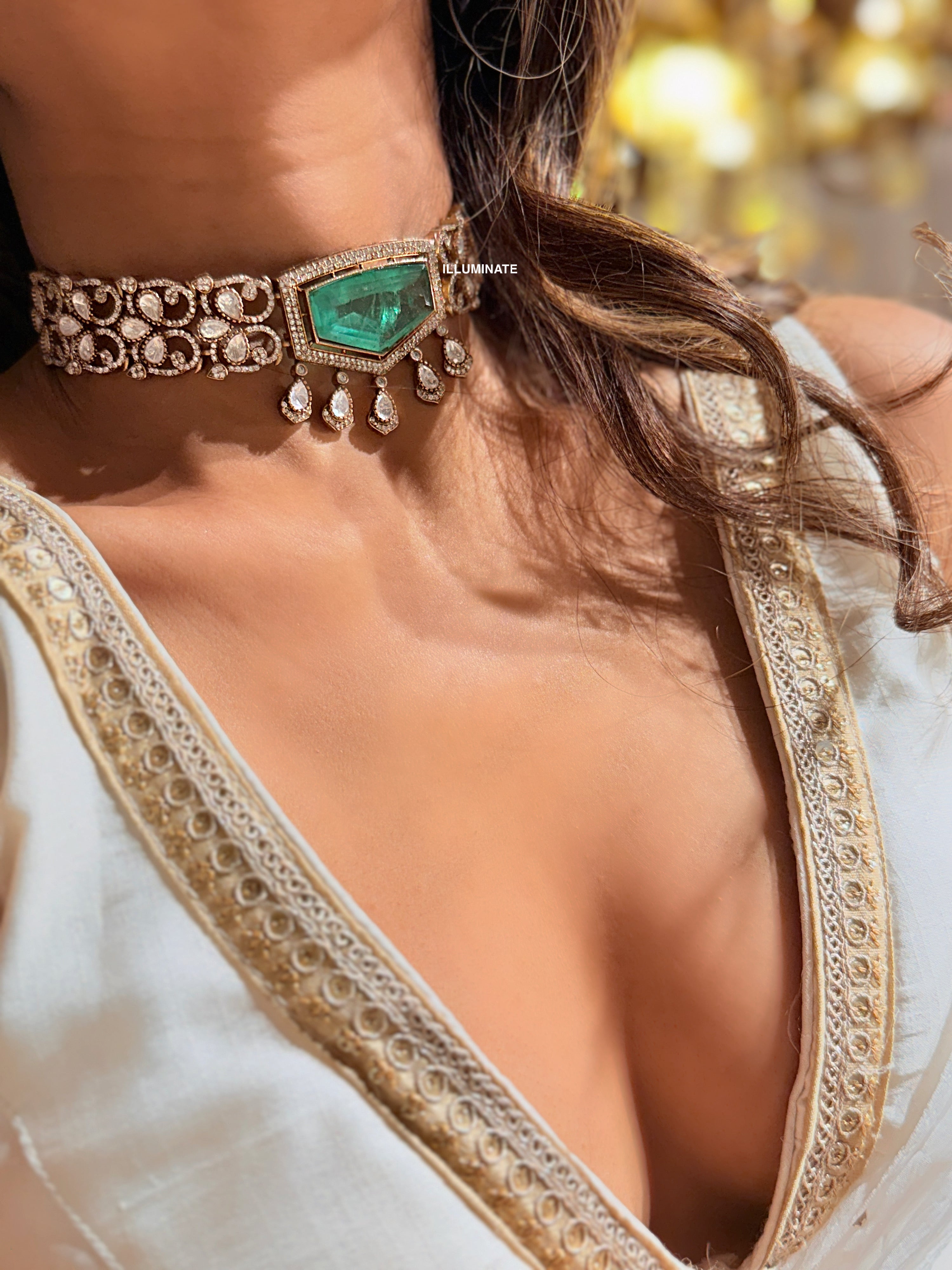 Emerald Enchanted Choker