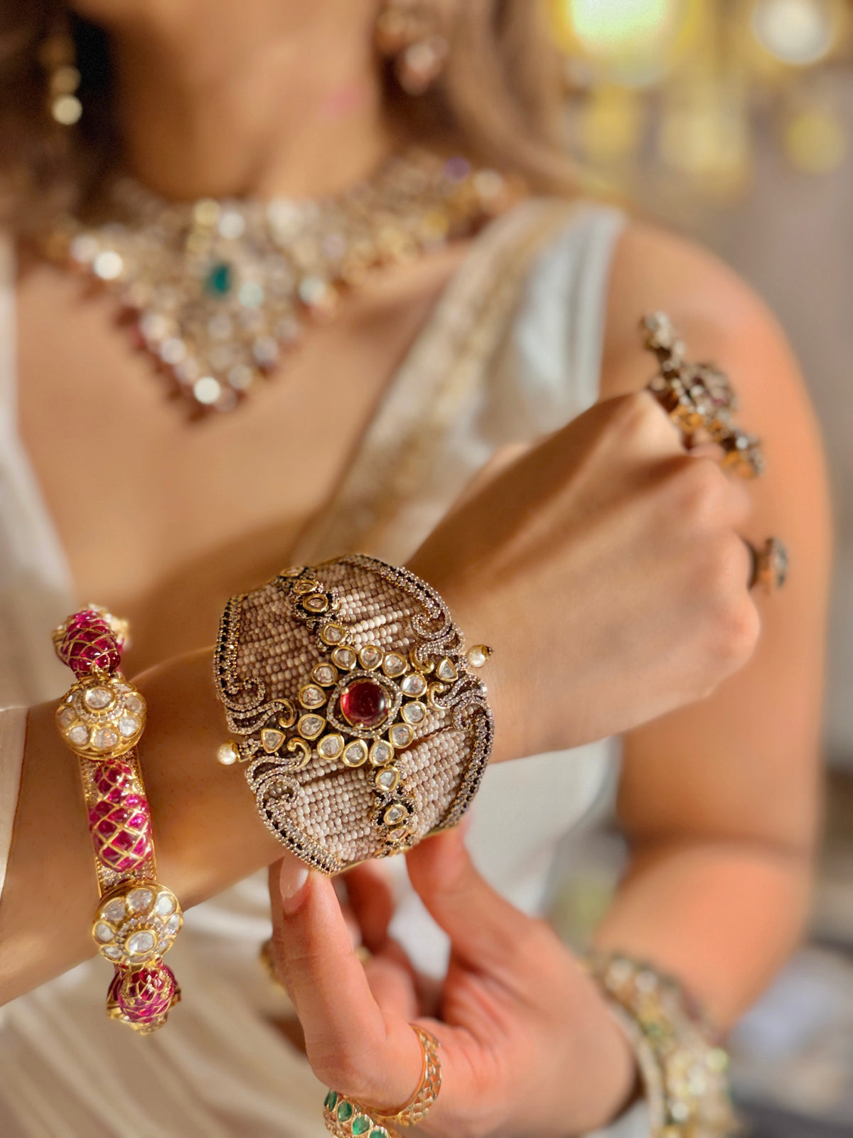 Nisaar Bracelet - Ruby