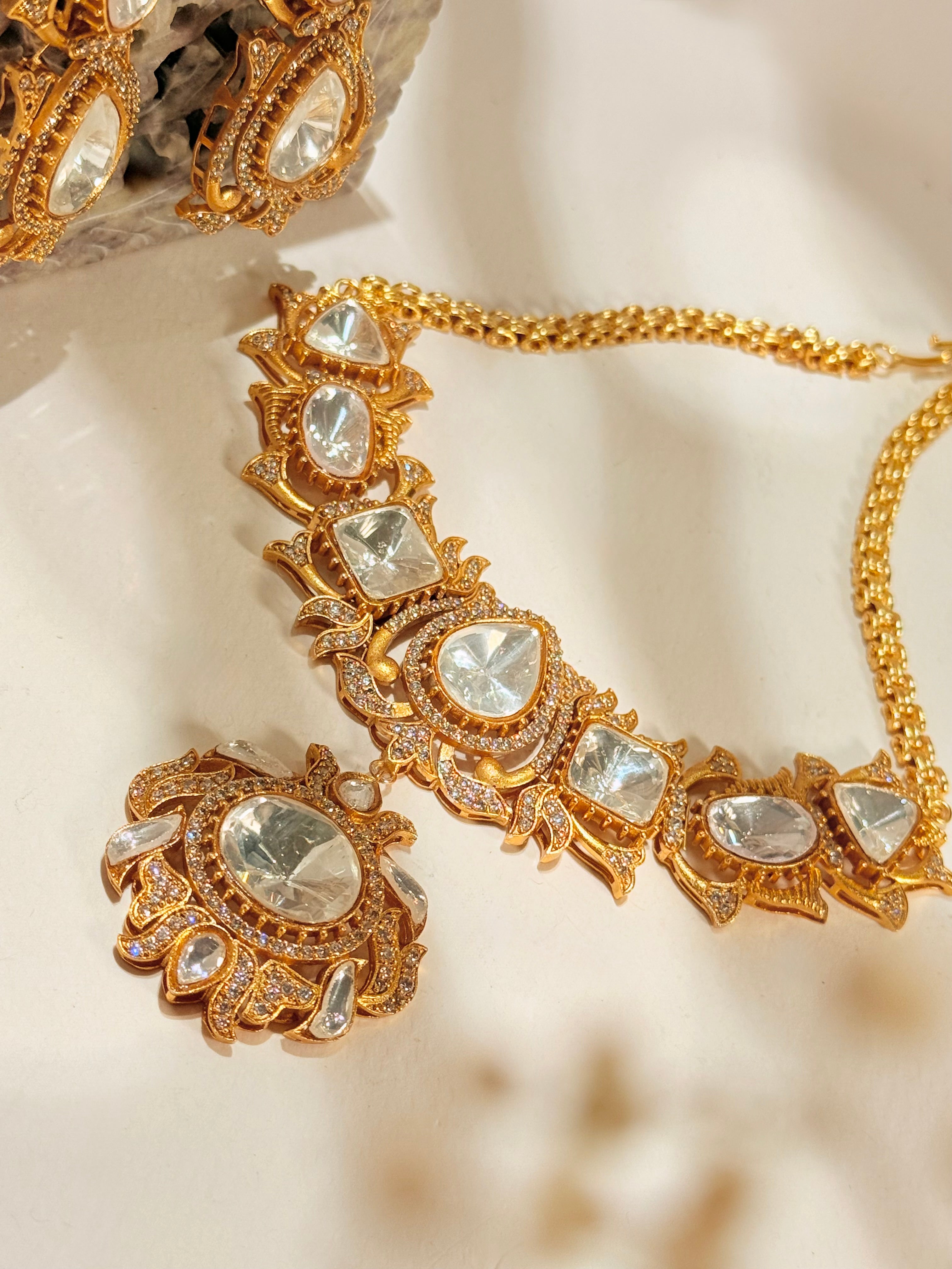 Polki Ramita Neck piece