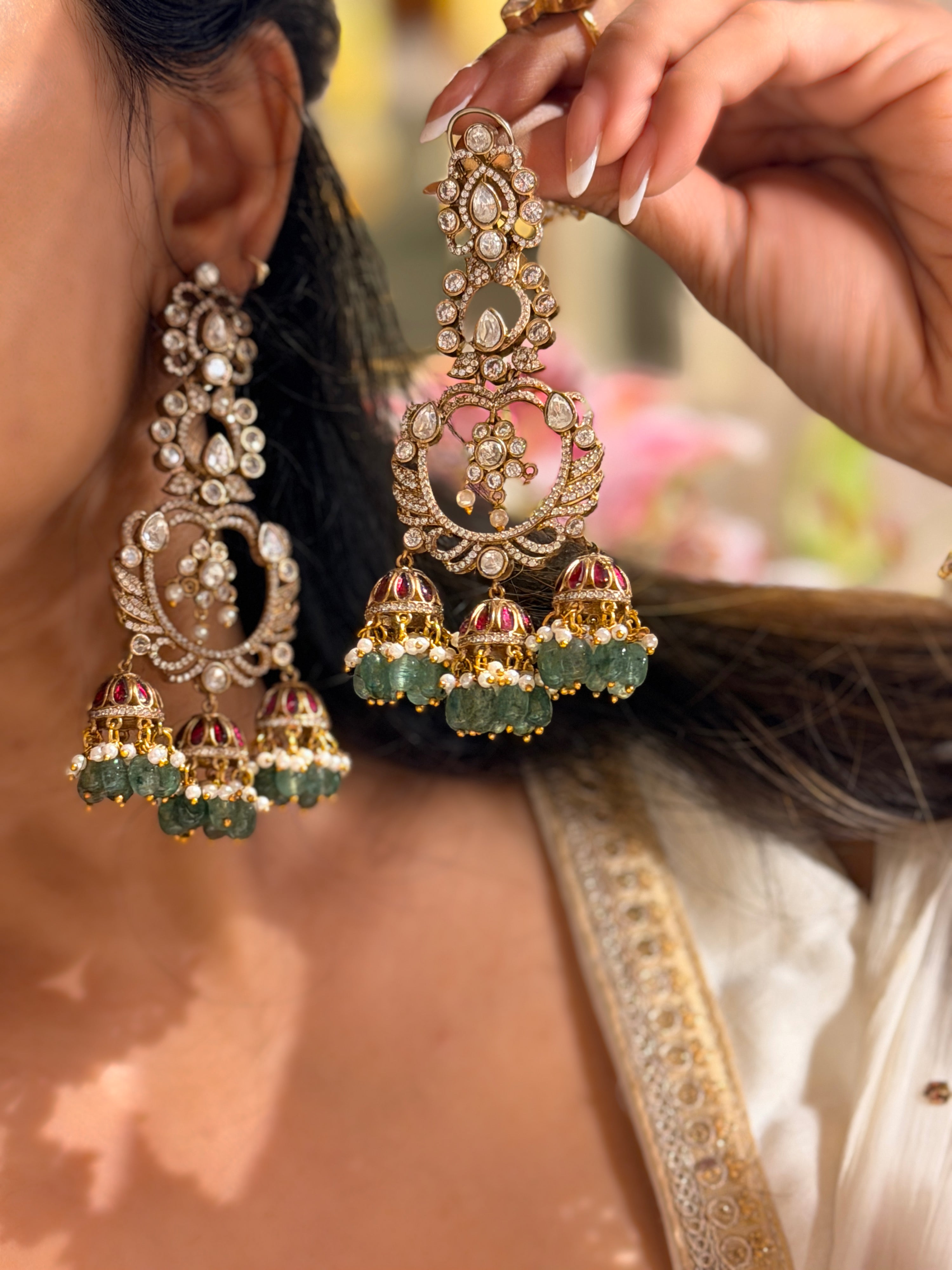 Heerangini Bali Jhumka