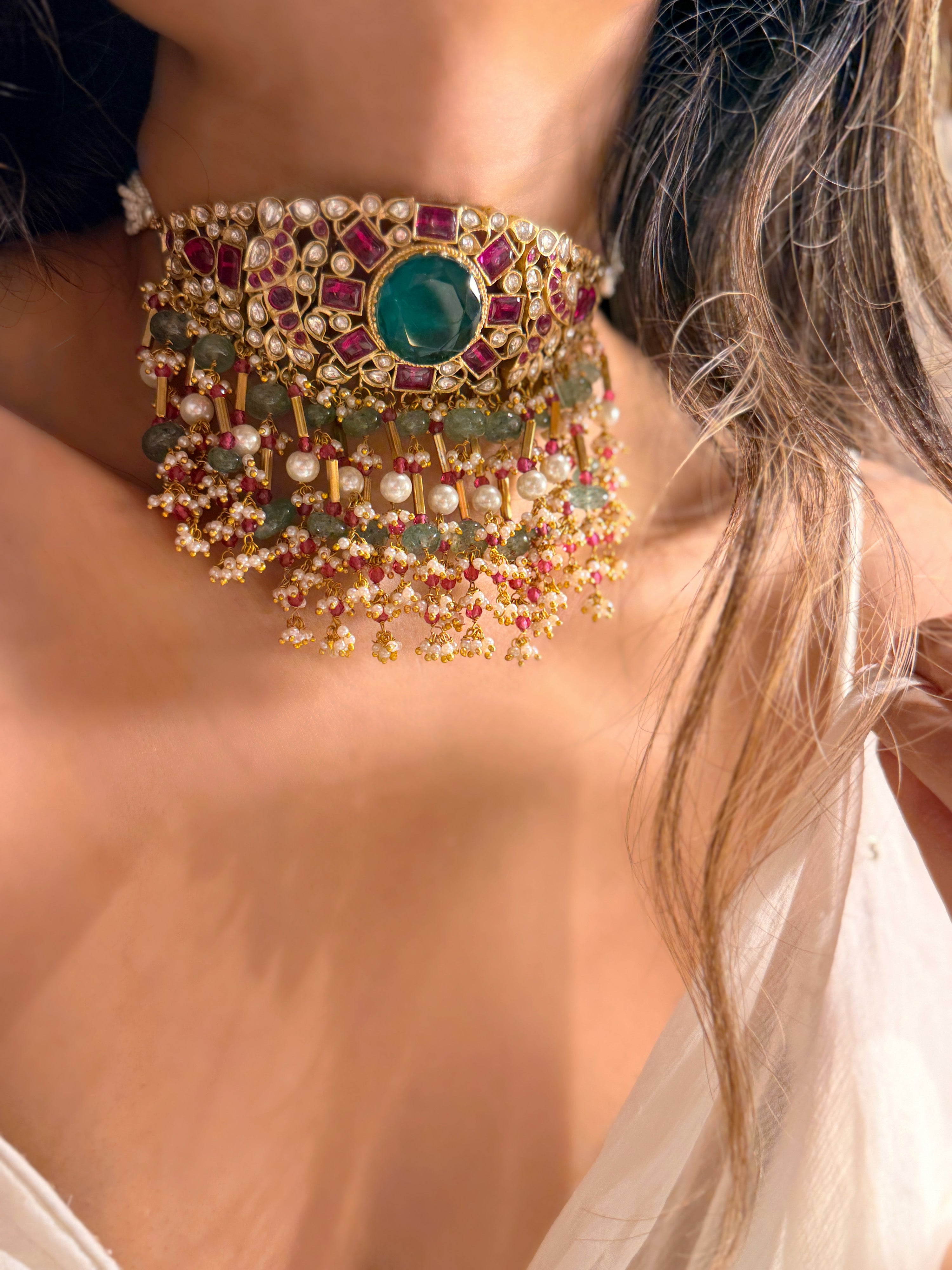 Riddhi Polki Choker