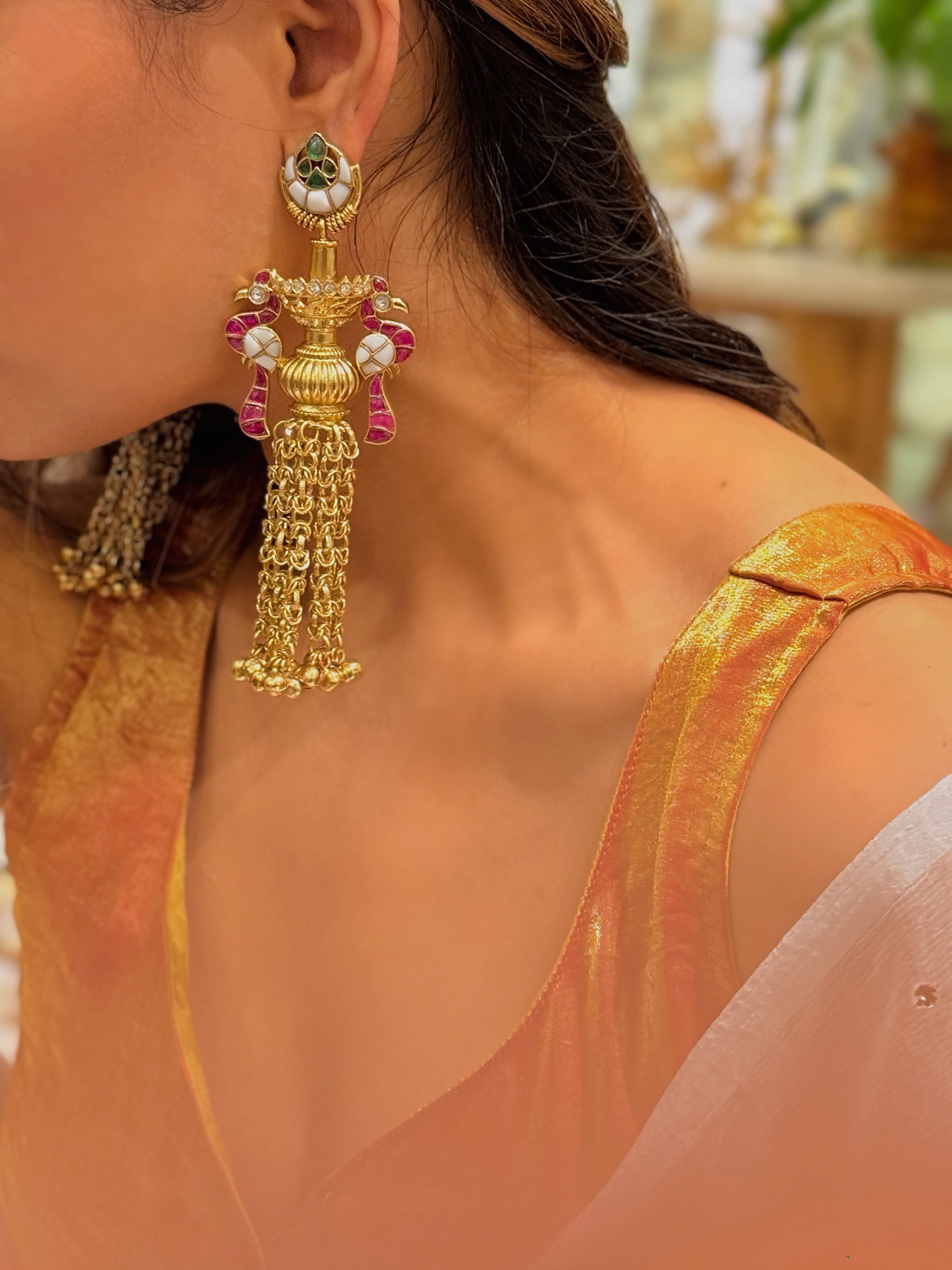 Enchanted Cockatoo Earring