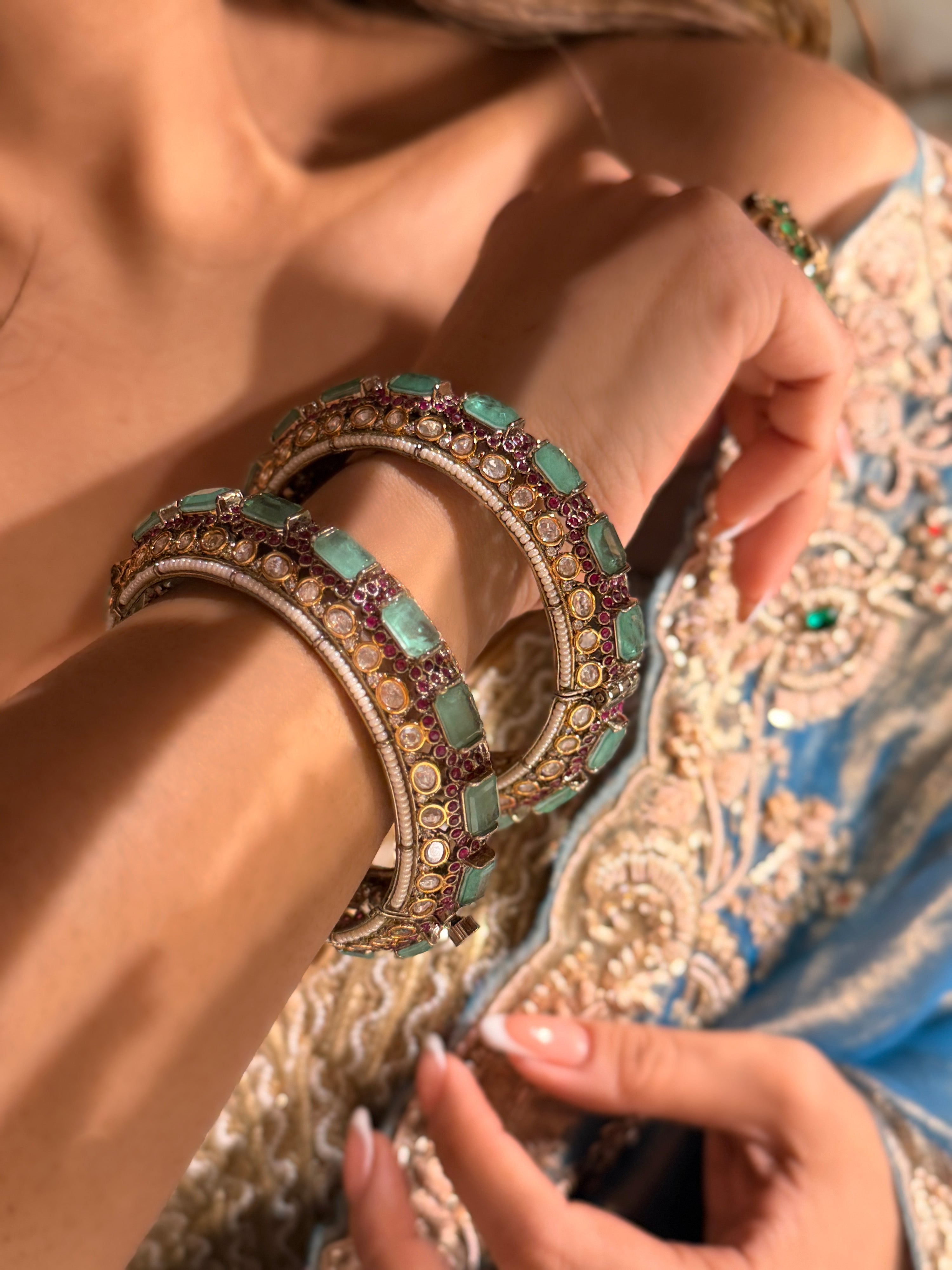 Taniya Mint Bangle