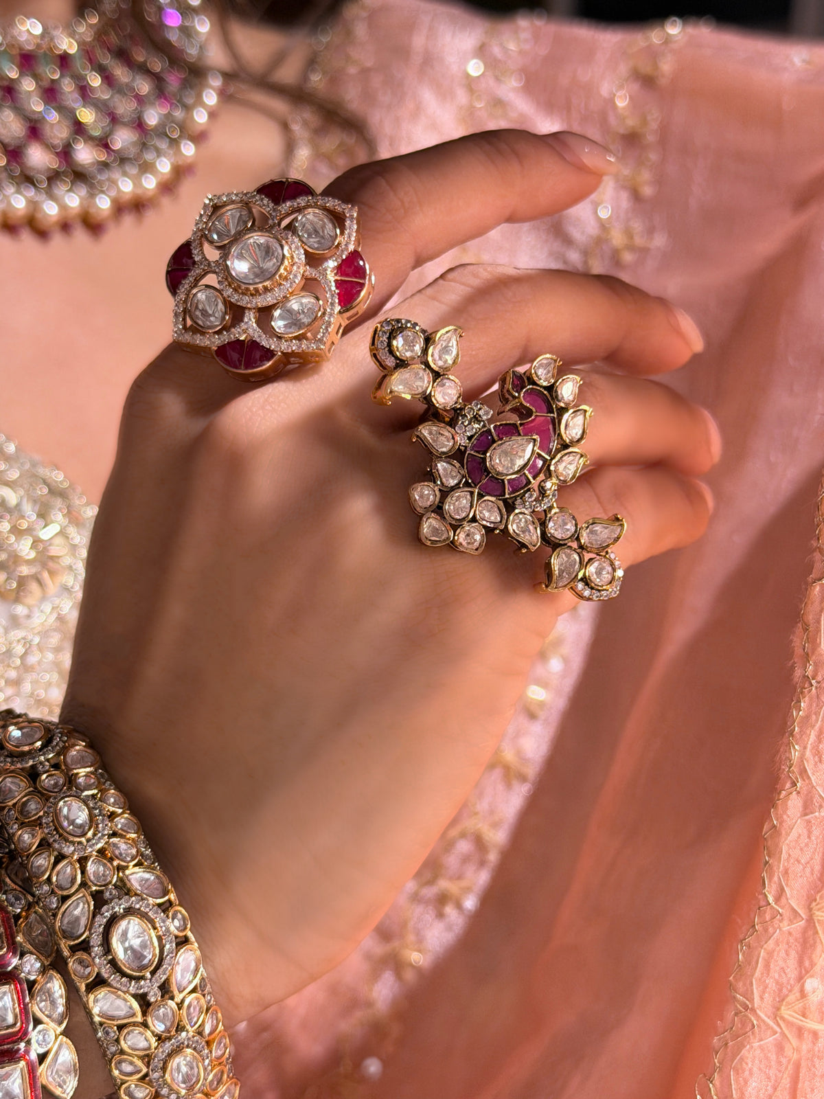 Shahi Gulshan Ring - Ruby