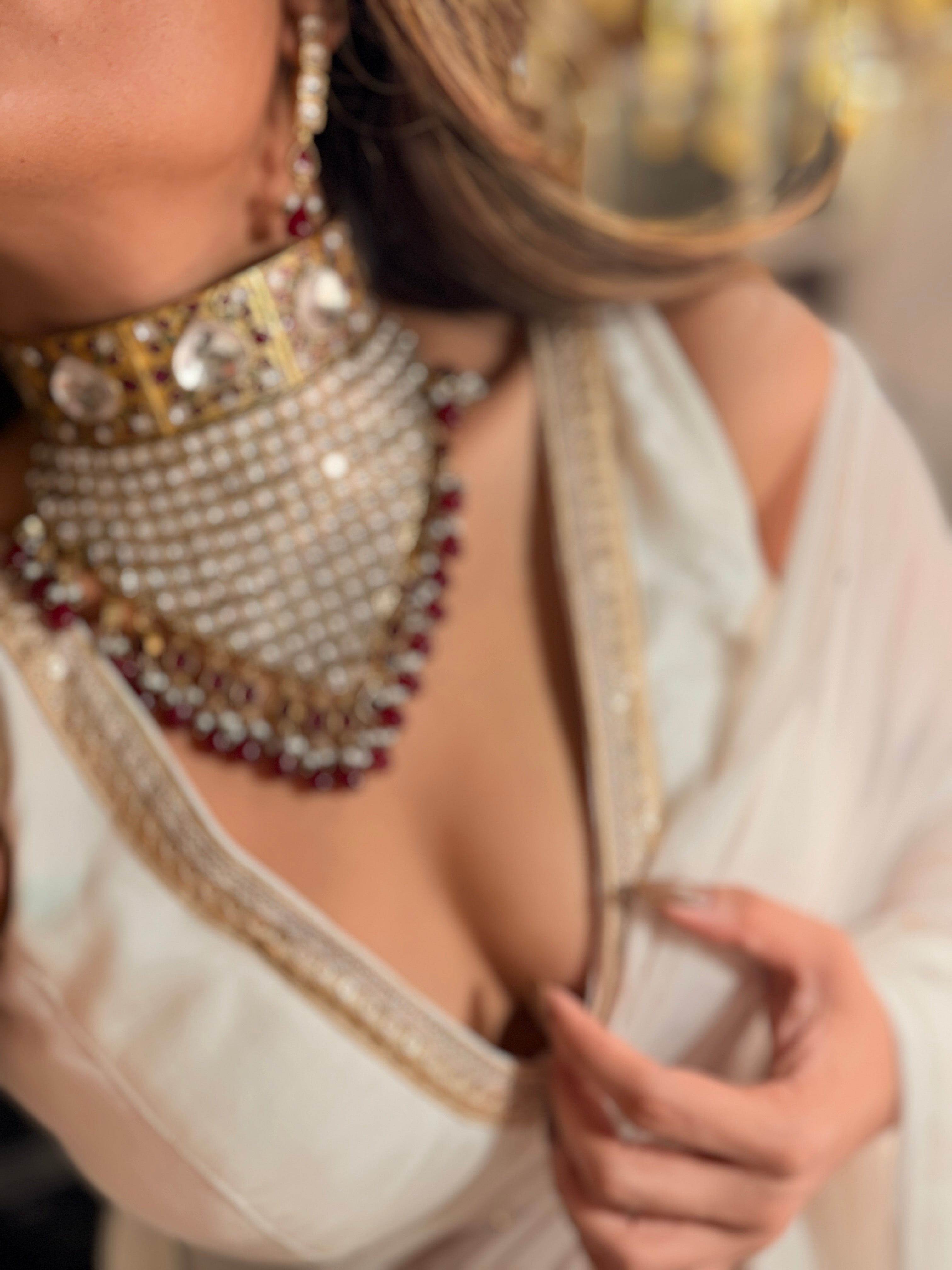 Mirage Ruby drop - Mahira